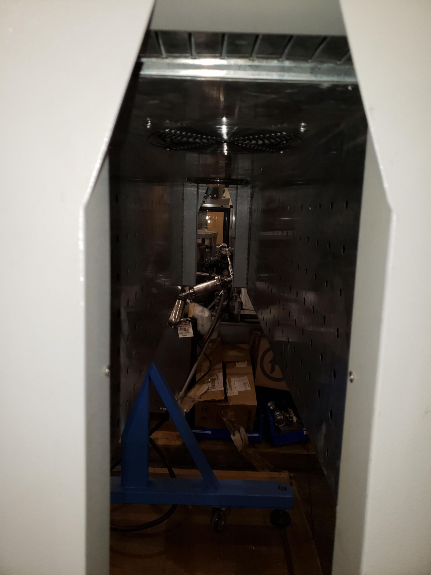 Heat shrink wrap tunnel, 60" long x 6" wide heated area, manual height adjustment, with controls, - Image 3 of 5