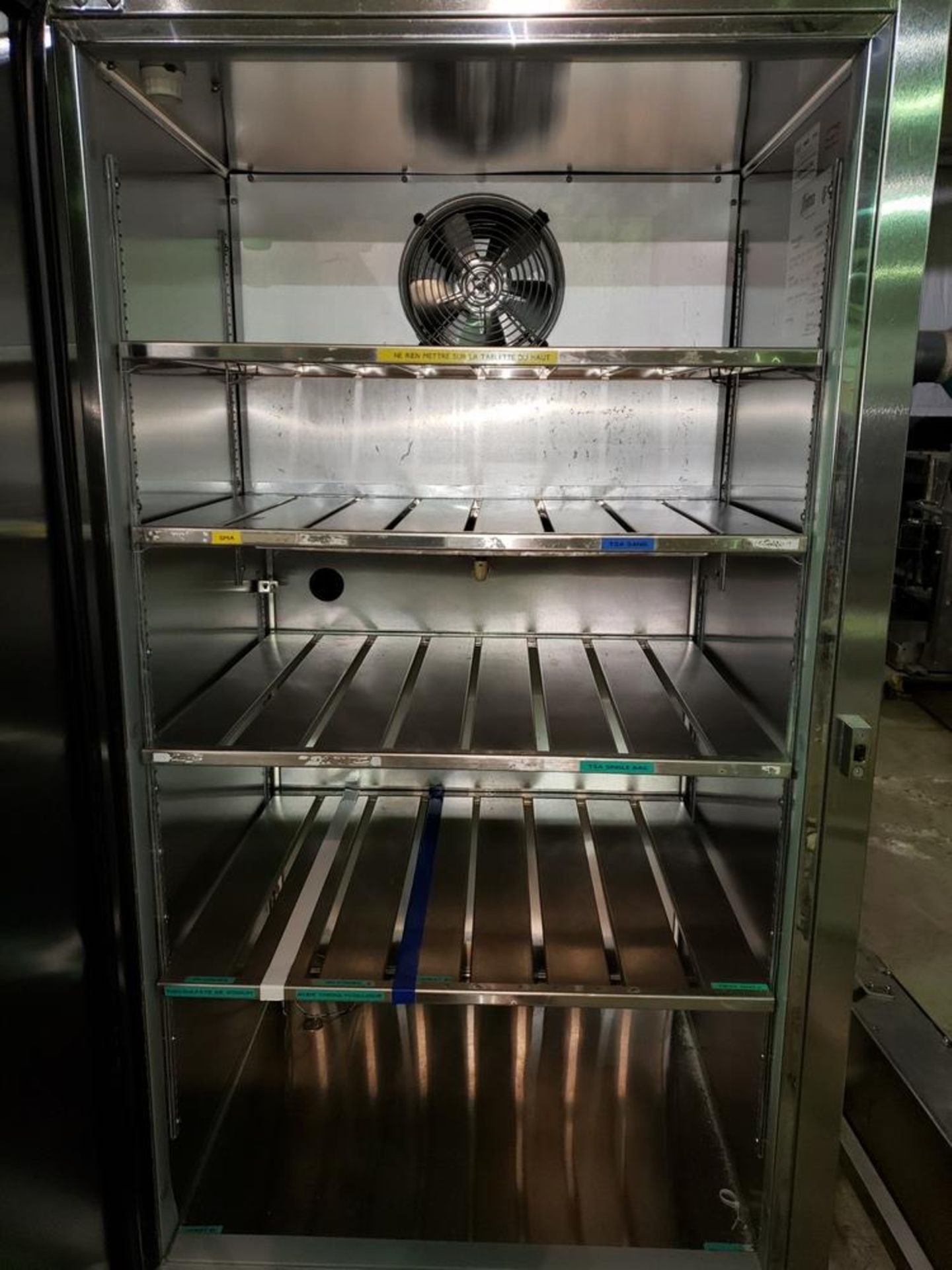 Foster freezer, modle HR-18-U(L), stainless steel construction, 48" high x 26"wide x 17" - Image 5 of 10