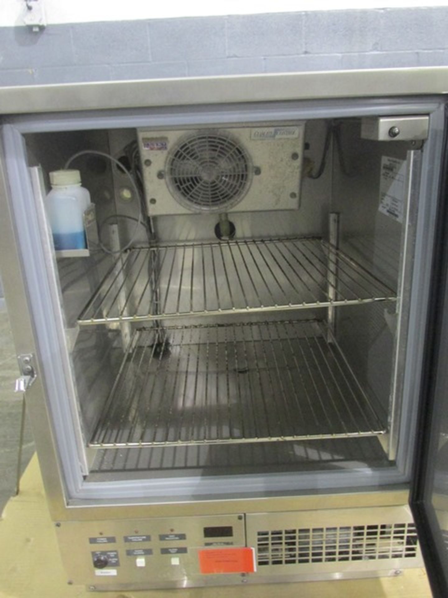 Revco refrigerator/freezer, S/S interior, with 2 shelves, model REL504A14 - Image 5 of 6