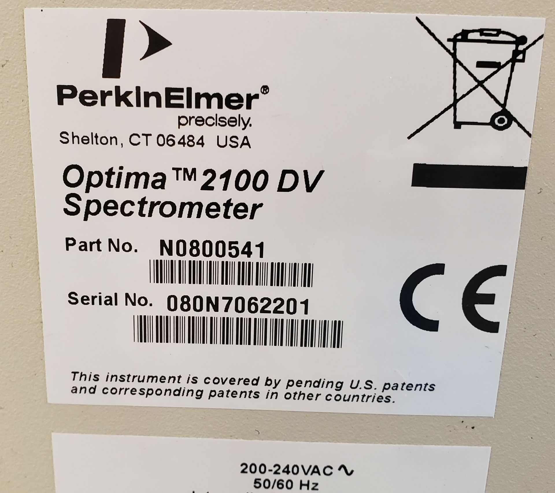 Perkin Elmer Optima 2100 DV Spectrometer ICP - OES I - Image 2 of 20