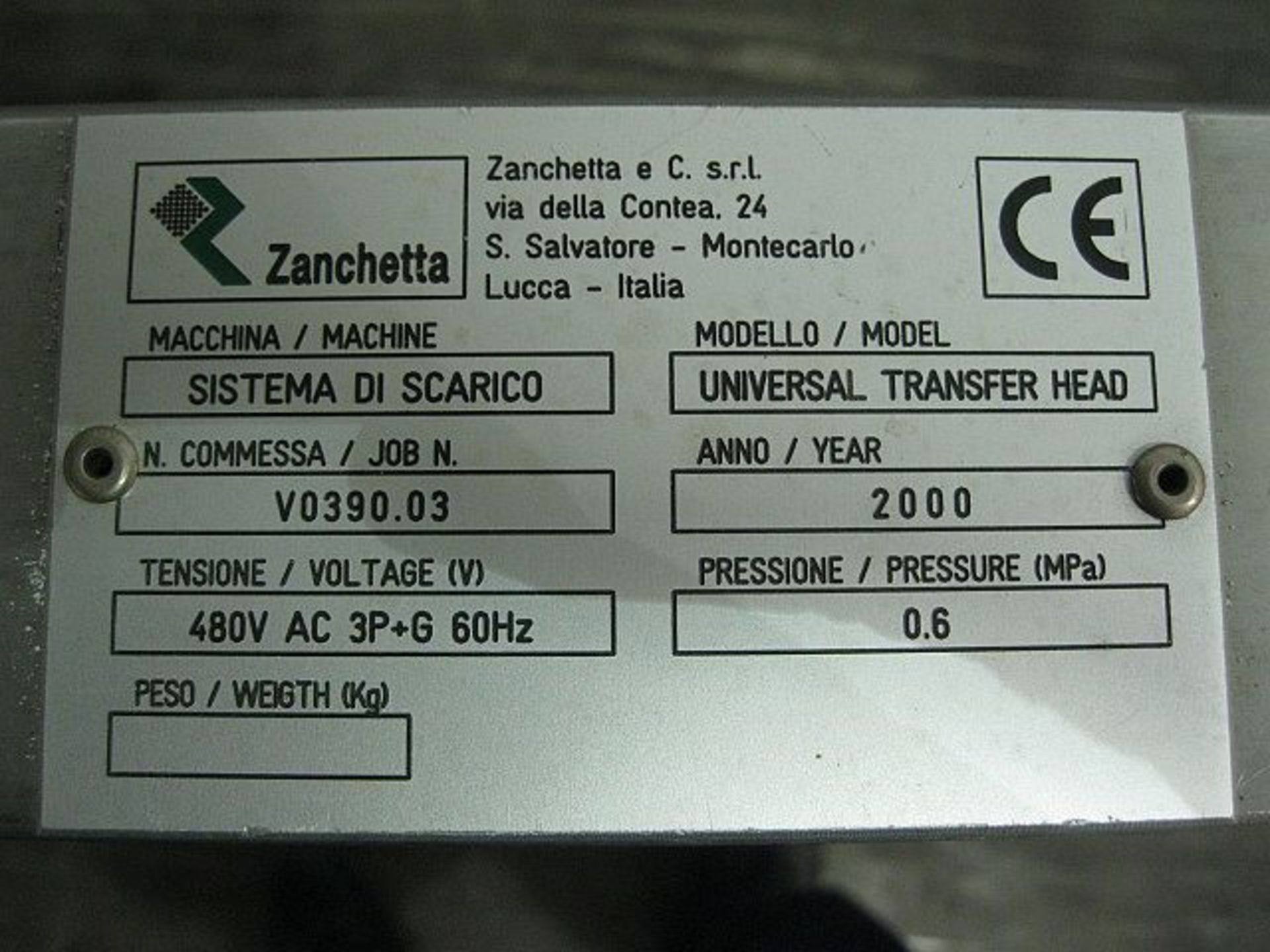 Zanchetta bin blender, model CANGURO TUMBLER, model 500 FS, Series 2000, all stainless steel - Image 29 of 30