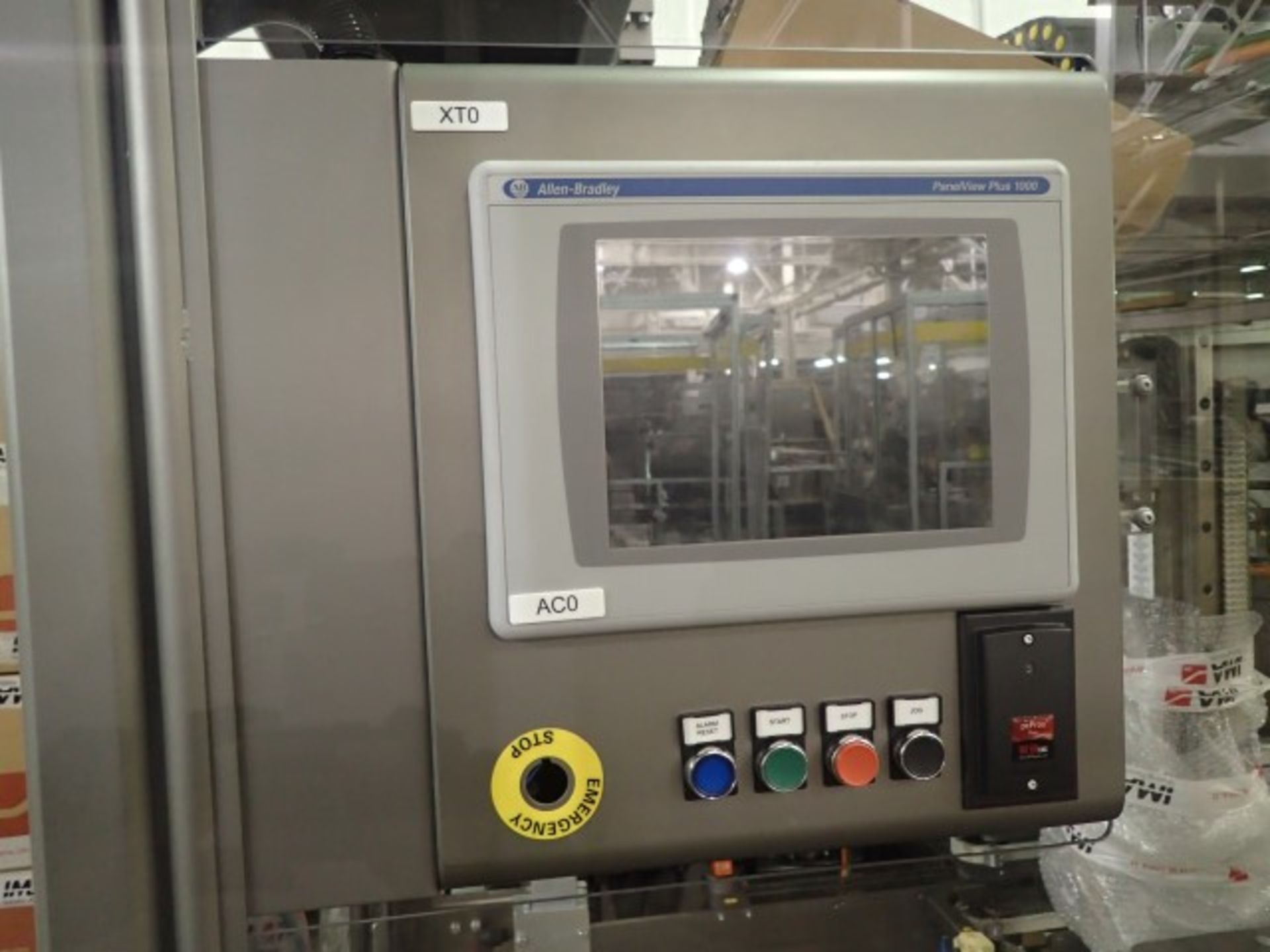 IMA top loading case packer with checkweigher and print & Apply Labeler - Image 11 of 22