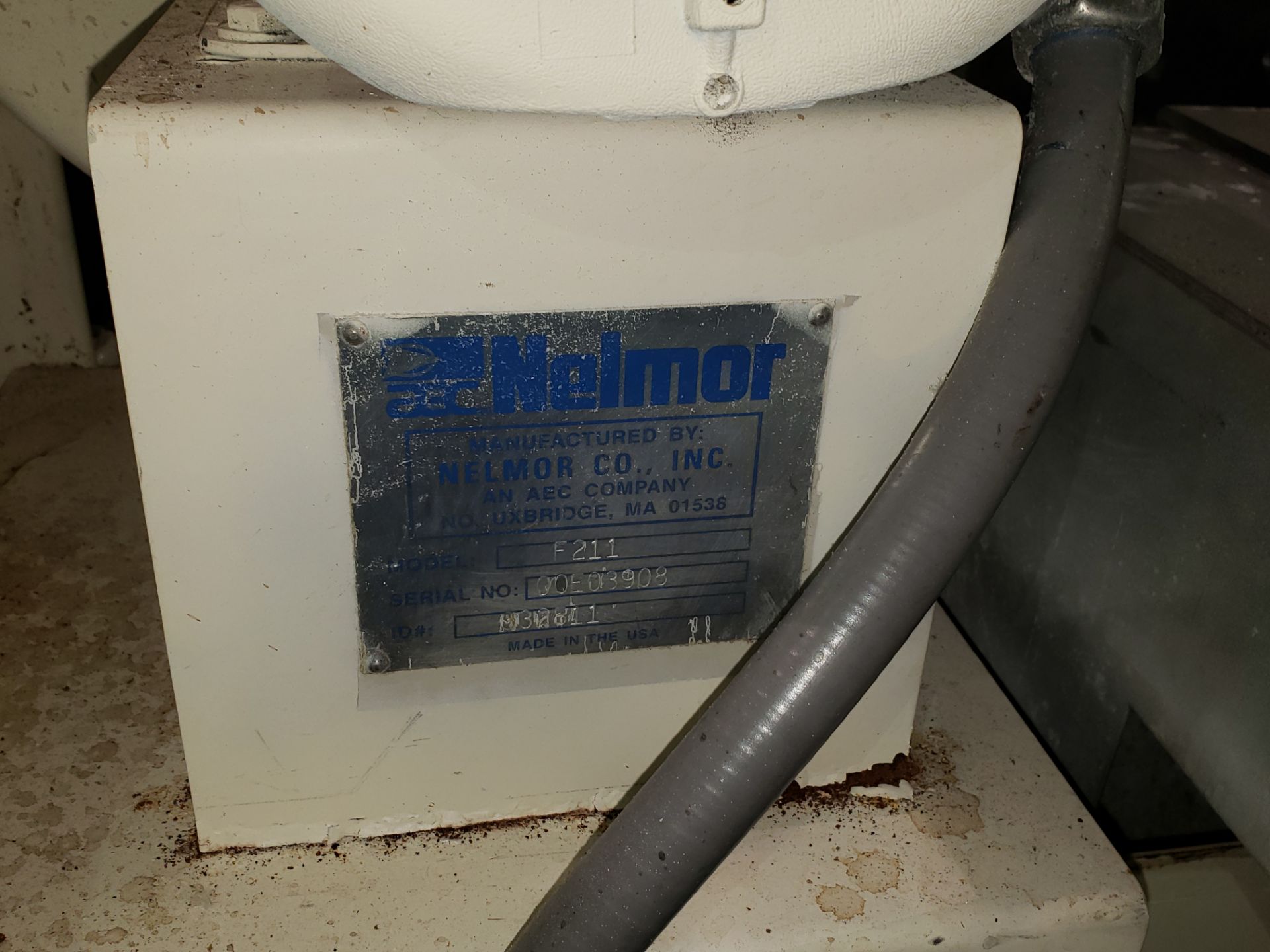 Nelmor granulator, model F211, 8" wide feed opening, screw feed, 2 knife rotor, 5 hp, 230/460 - Image 2 of 2