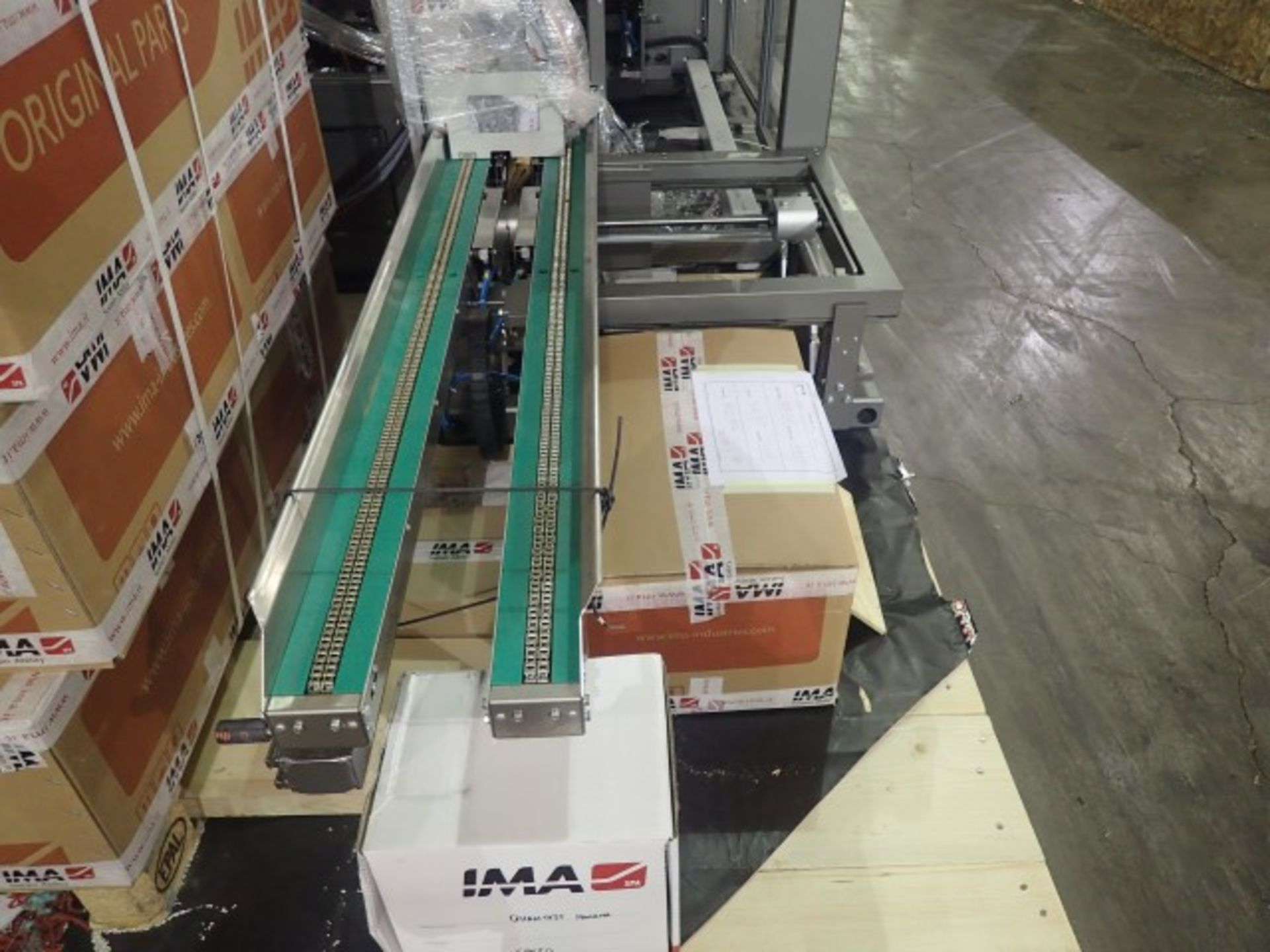 IMA top loading case packer with checkweigher and print & Apply Labeler - Image 10 of 22