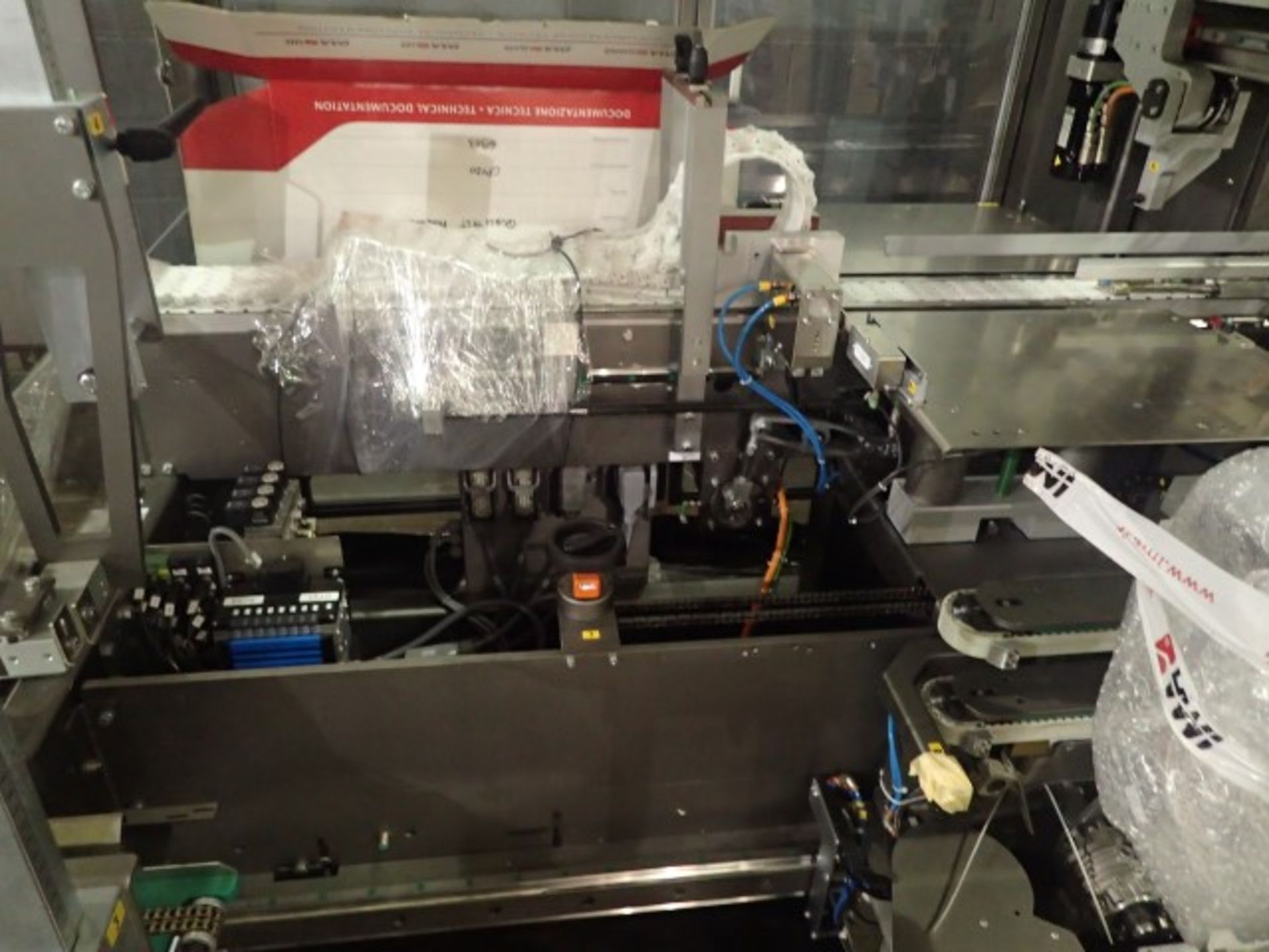 IMA top loading case packer with checkweigher and print & Apply Labeler - Image 14 of 22