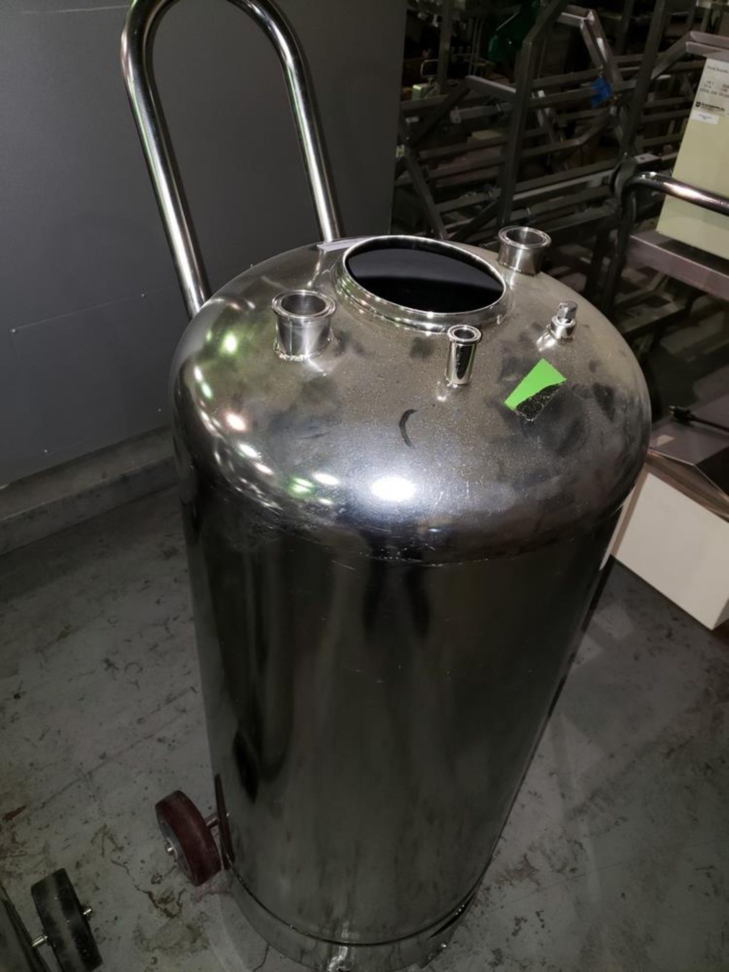 Lot of (2) stainless steel pressure vessels, Alloy products Portable stainless steel pressure - Image 3 of 12