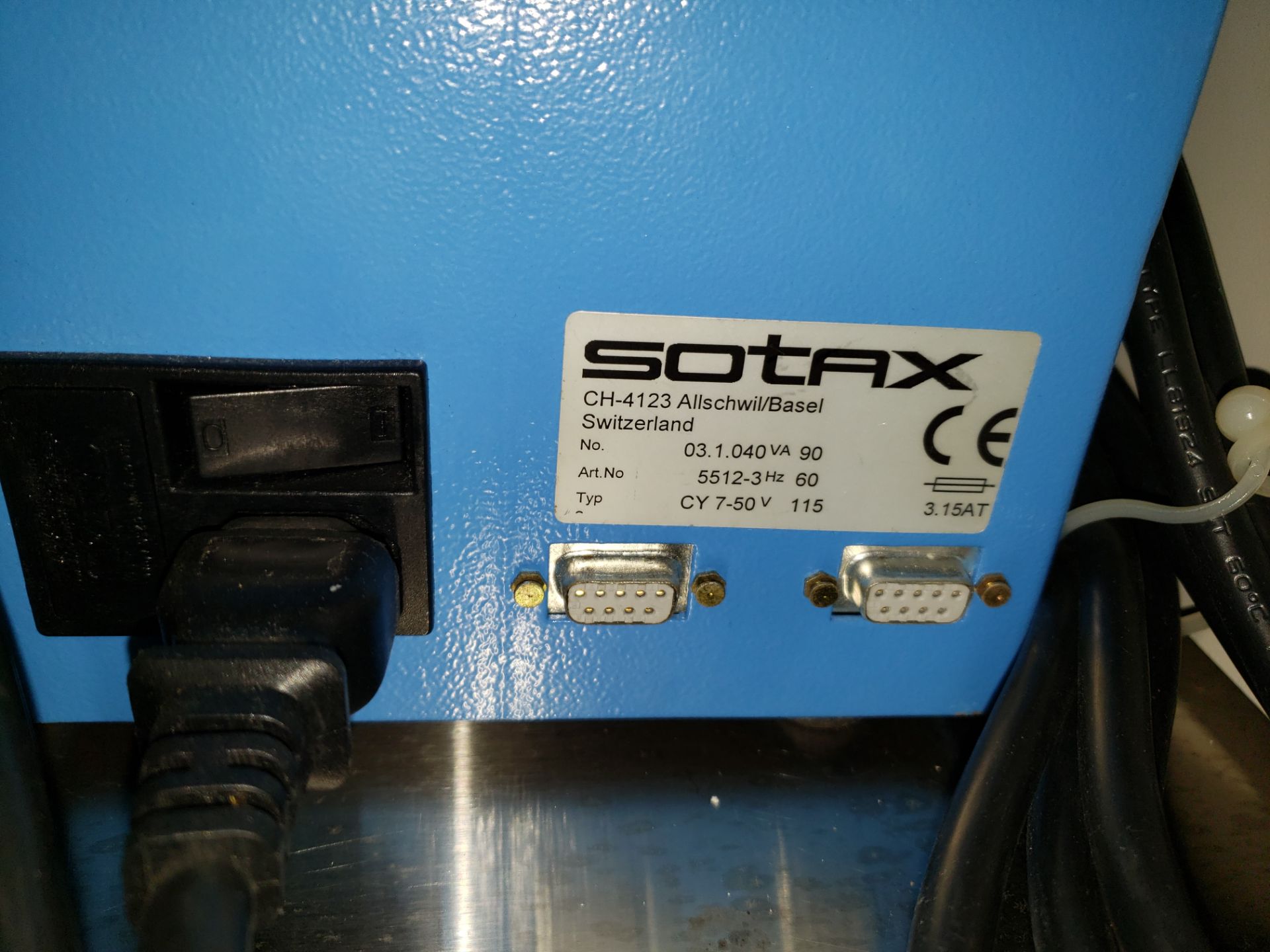 Sotax FS7 automated filter cleaner/changer system, with sample station and circulation pump. - Image 6 of 11