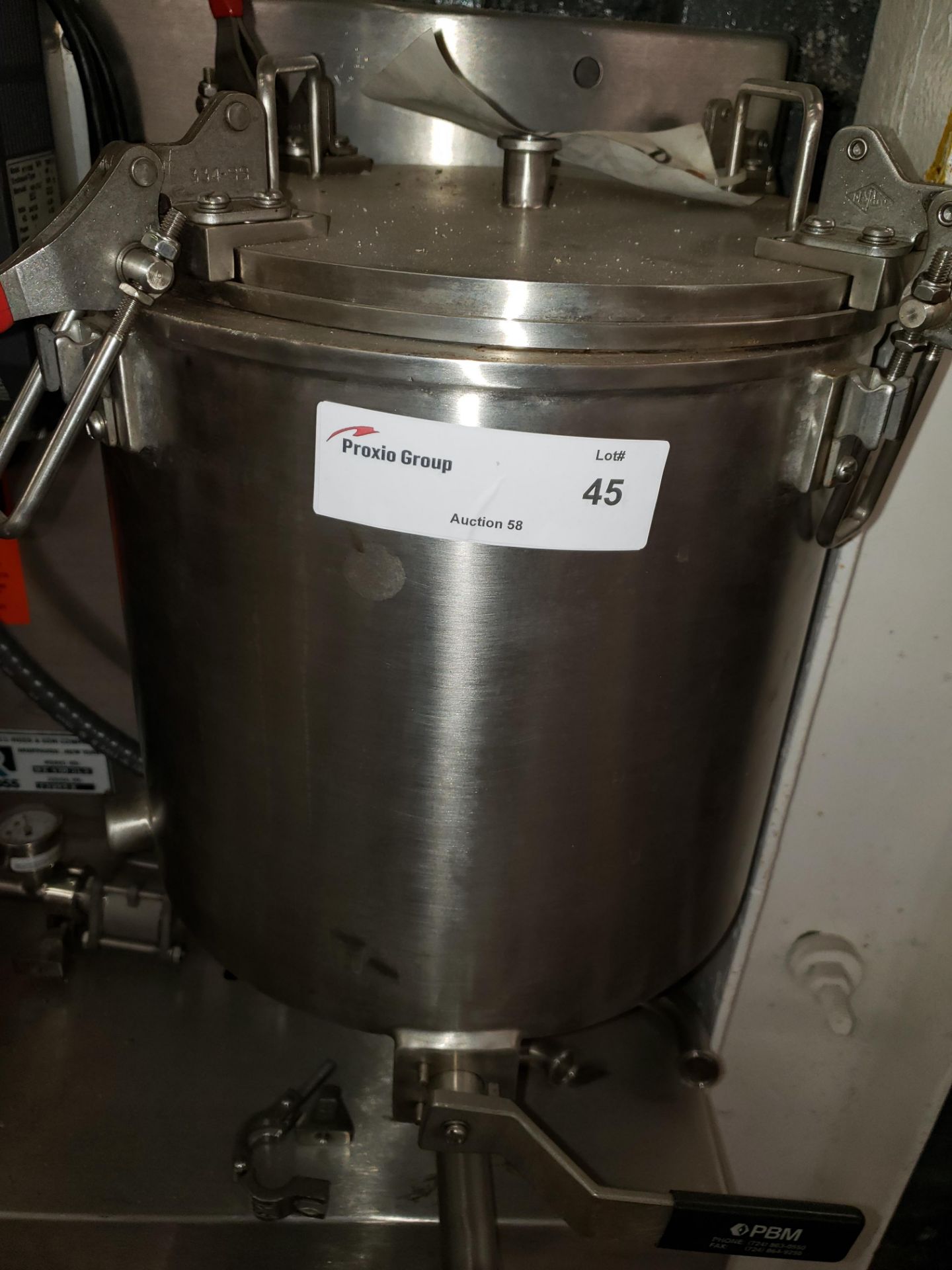 Ross Dual Stage Inline Homogenizer, Model ME400DLS, sanitary stainless steel construction, - Image 2 of 3