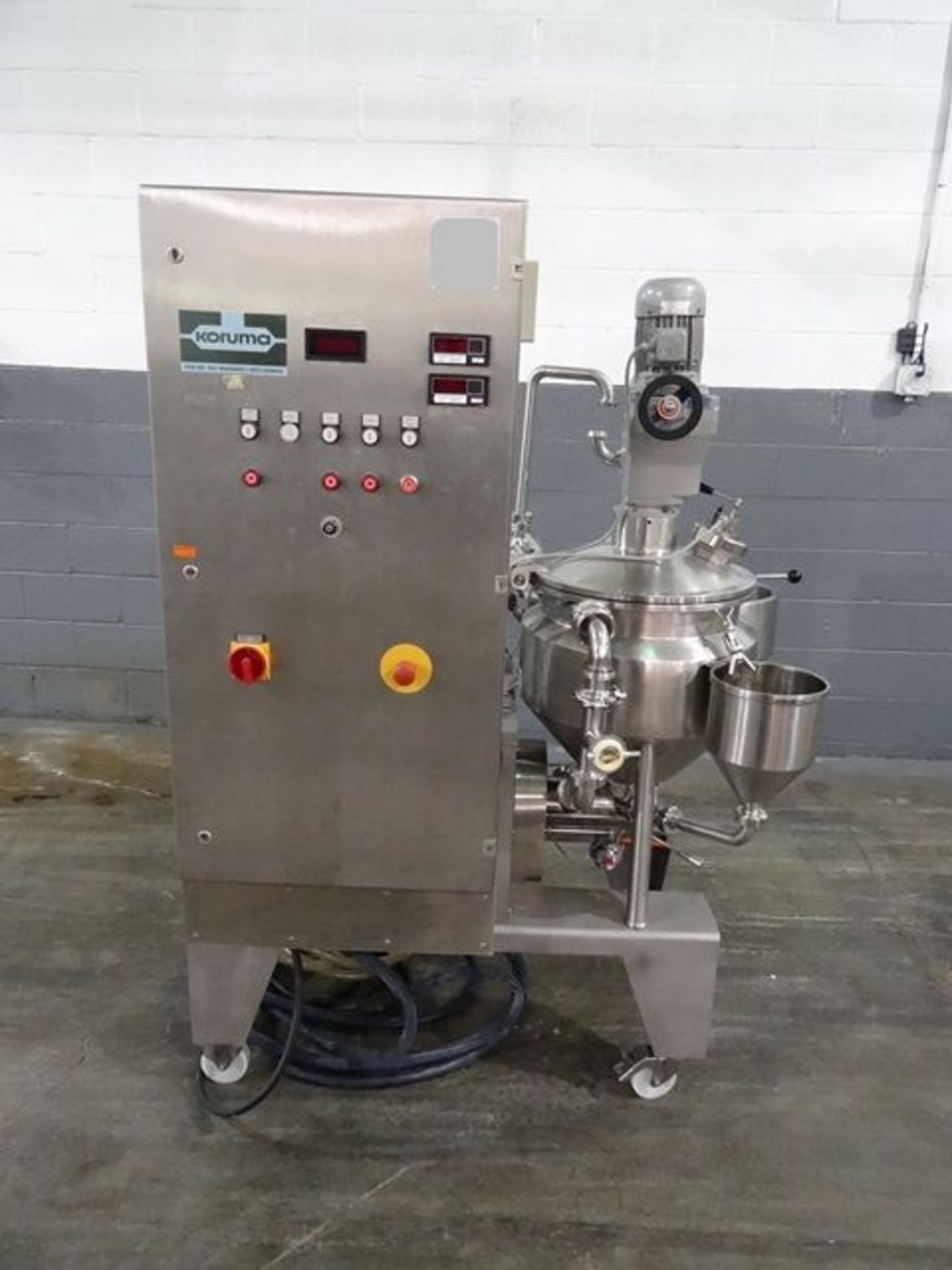 Koruma high shear colloid mill, model V 100/25, stainless steel construction, approximately 25 liter - Image 2 of 20