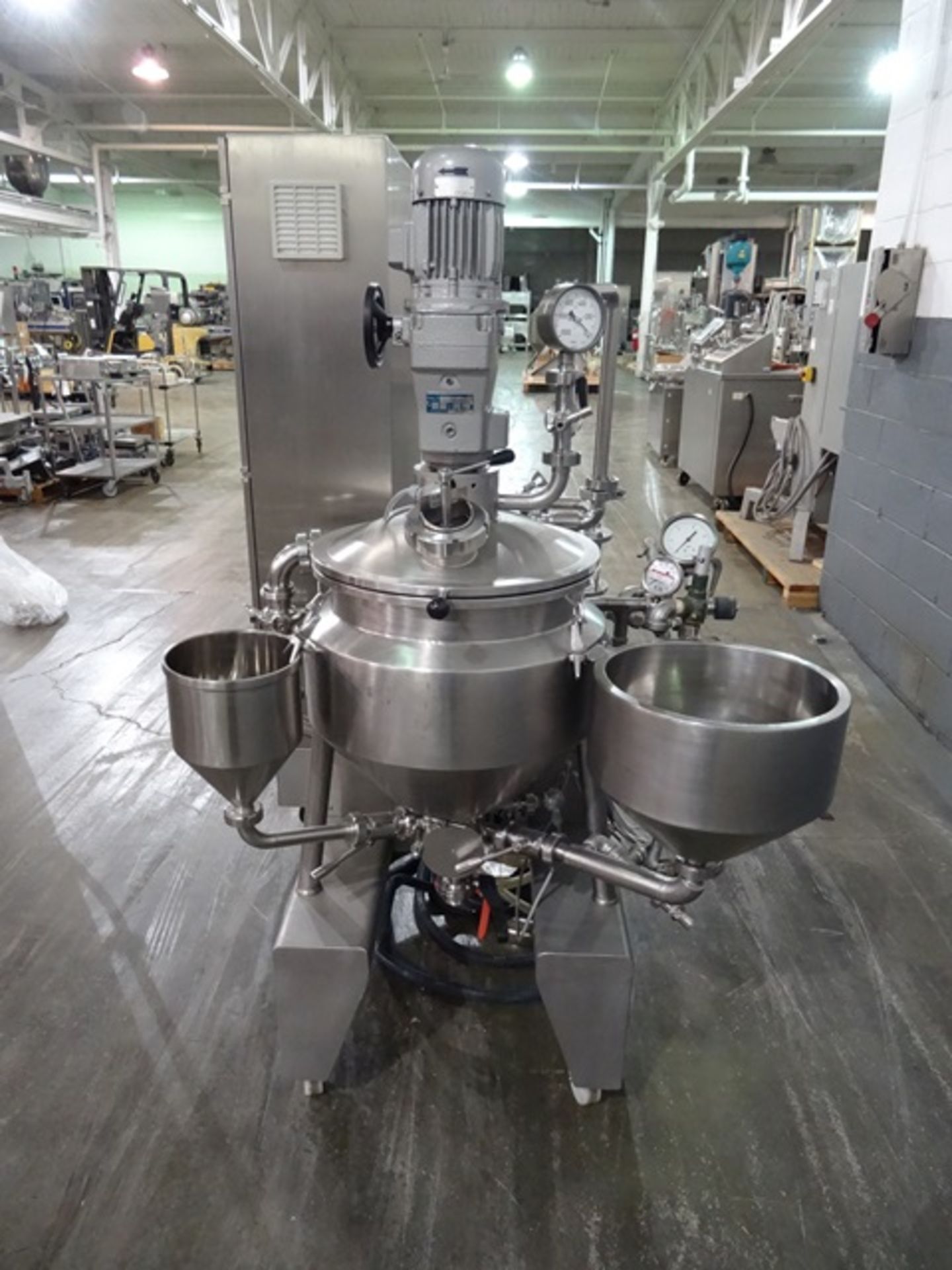 Koruma high shear colloid mill, model V 100/25, stainless steel construction, approximately 25 liter