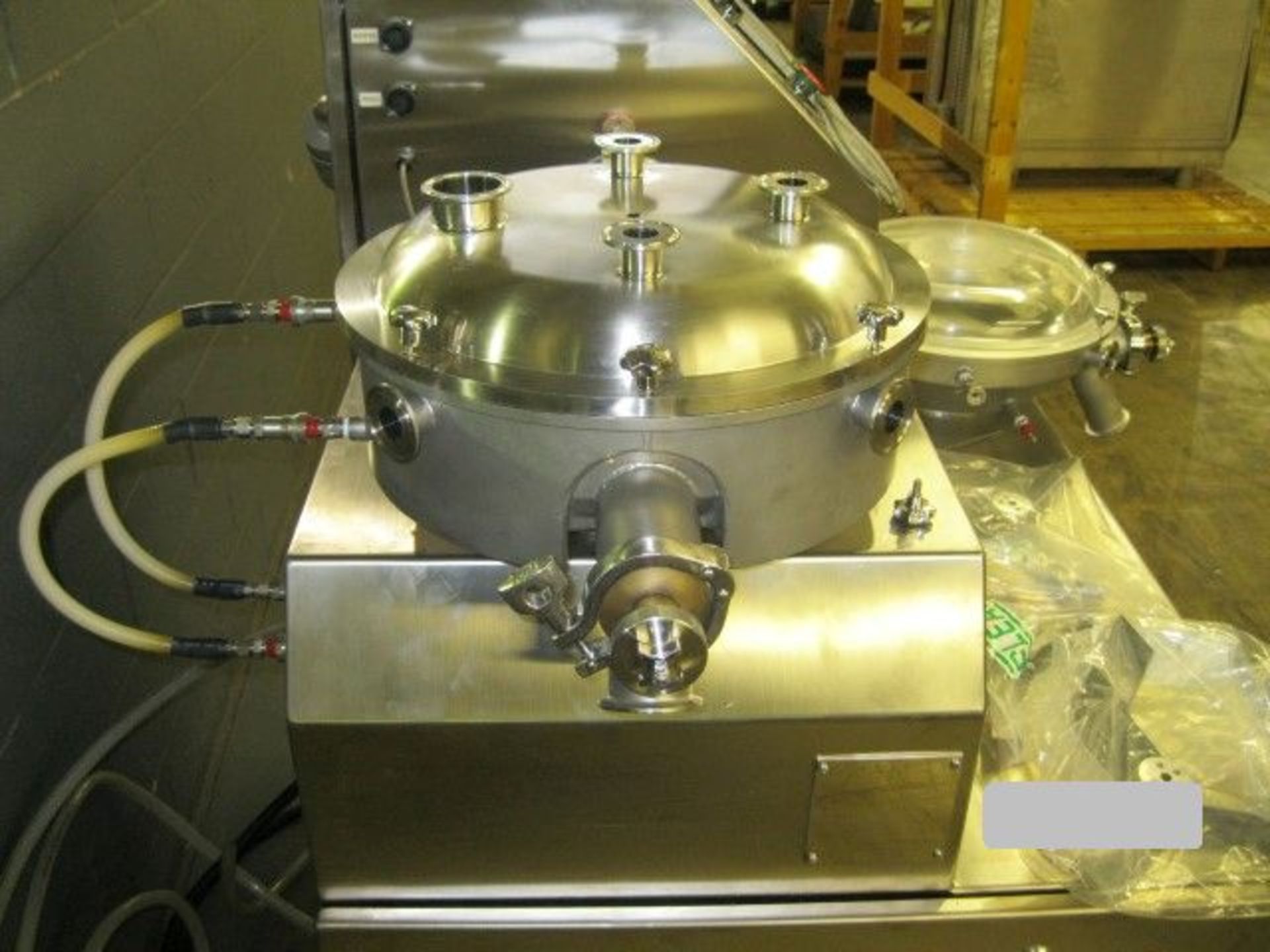 Fluid air high shear granulating mixer, model PX1, stainless steel construction, (2) 13.8 liter - Image 11 of 12