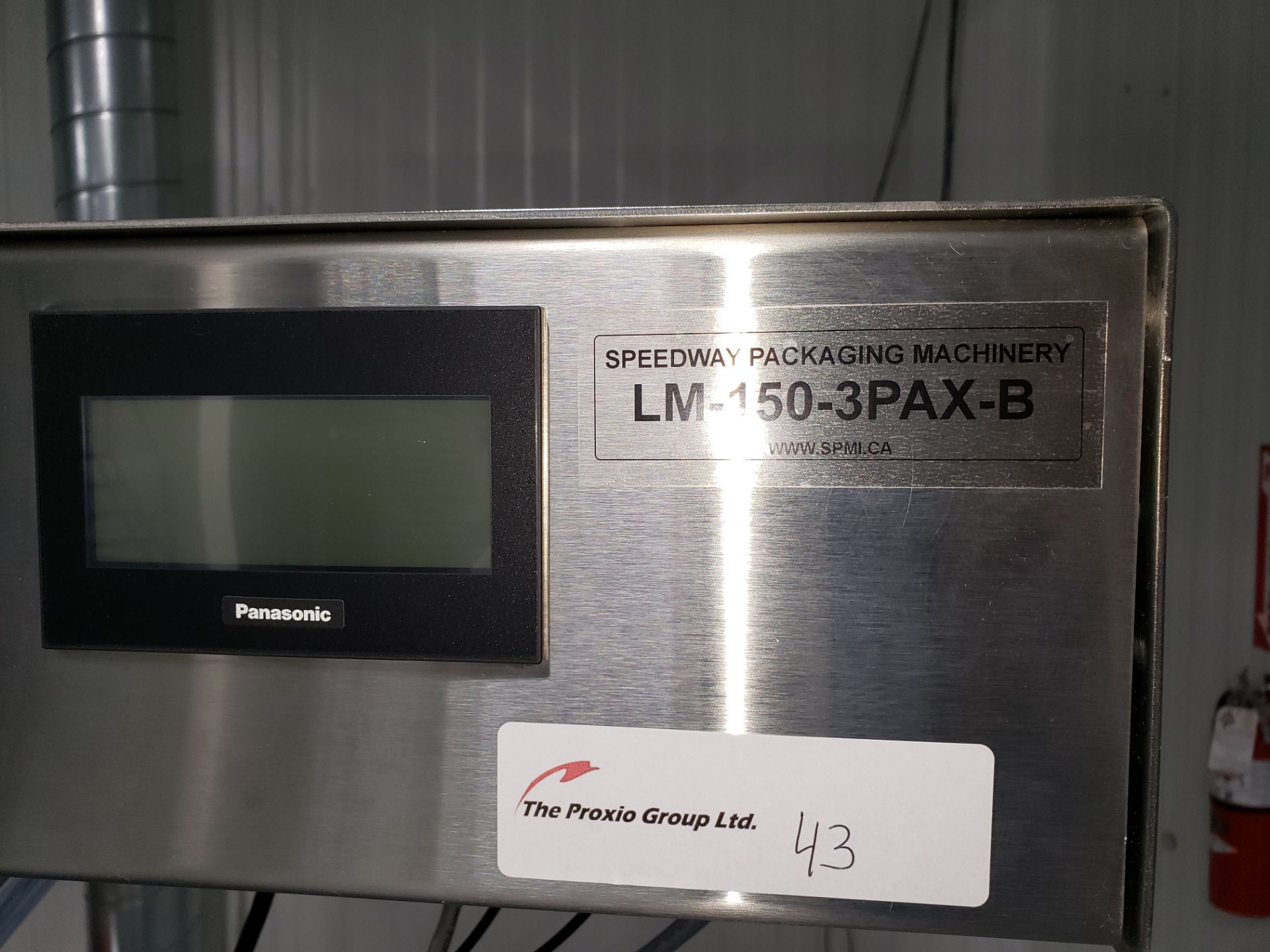 Speedway 2-Head Labeler model LM-150-3PAX-B - Image 9 of 19