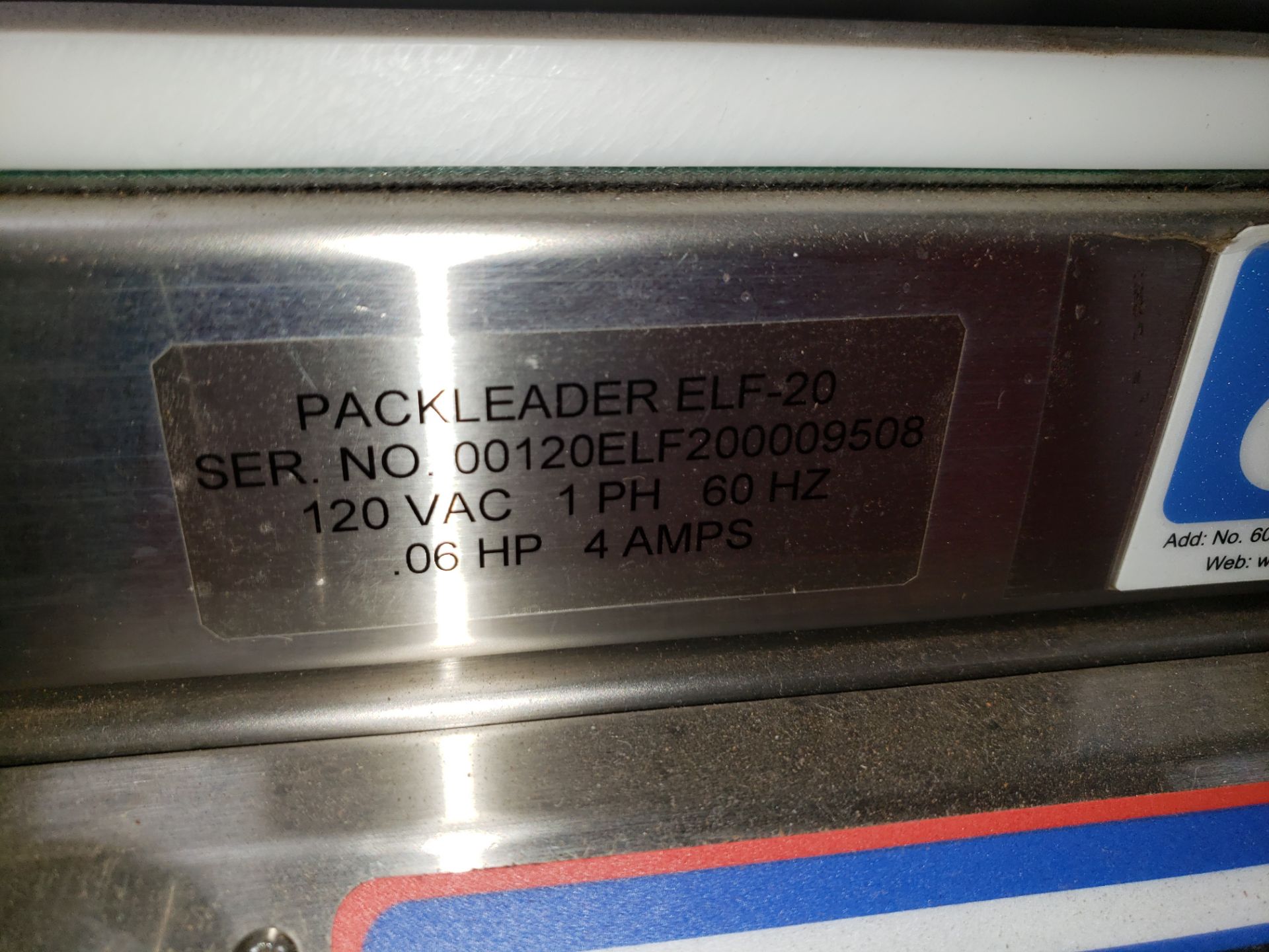 Packleader ELF-20 Tabletop Labeling Machine - Top Labeler - Image 5 of 12