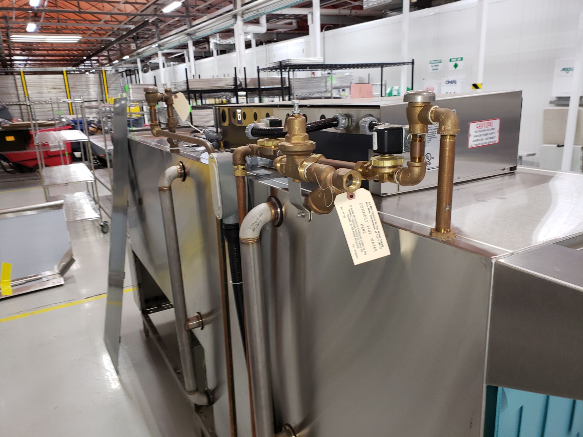 UNUSED CHAMPION TWO TANK RACK CONVEYOR DISHWASHER - STAINLESS STEEL CONSTRUCTION - Image 17 of 17