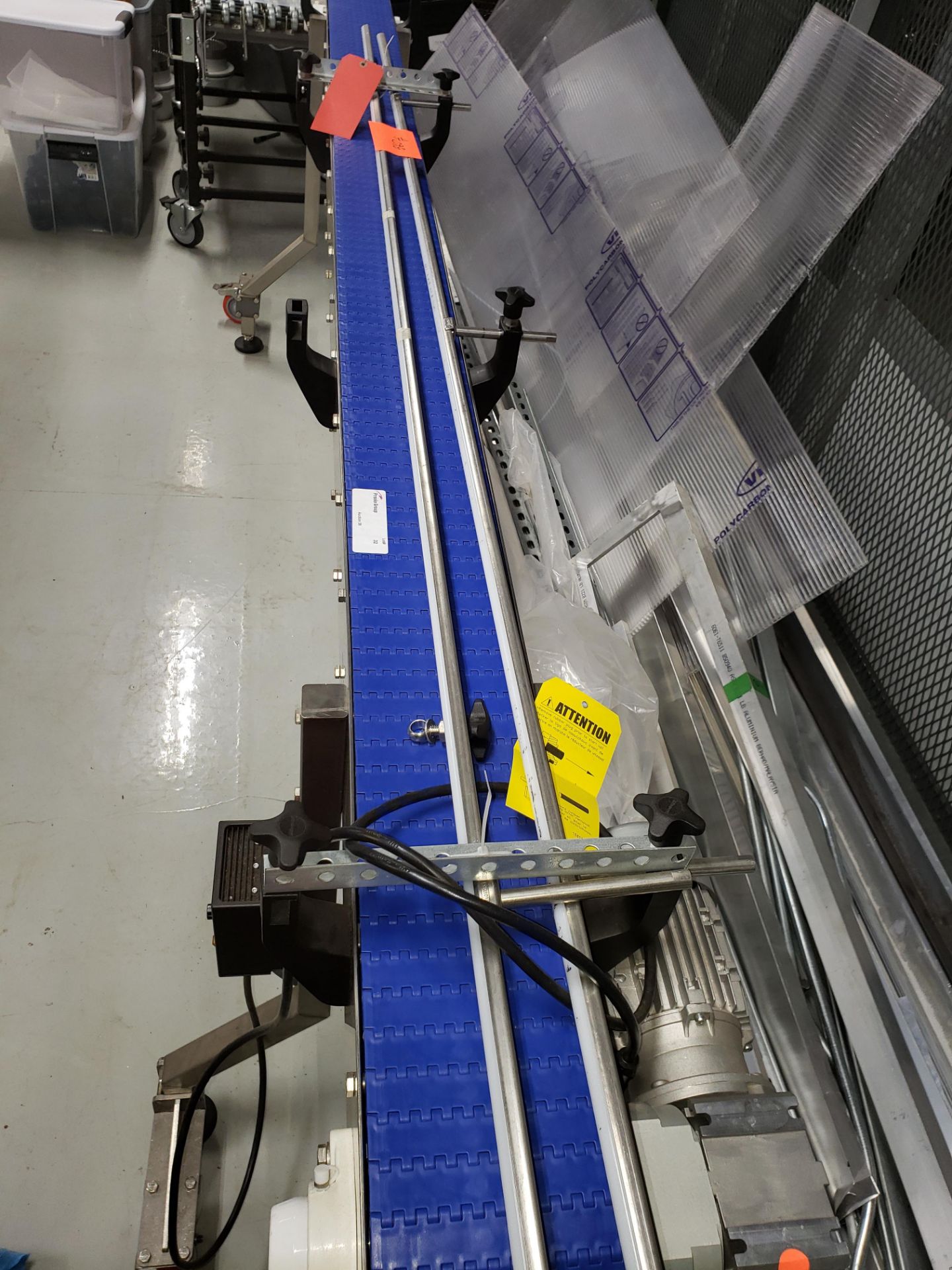 Speedway Stainless Steel Conveyor section Motorized with V/S Control - Image 5 of 11