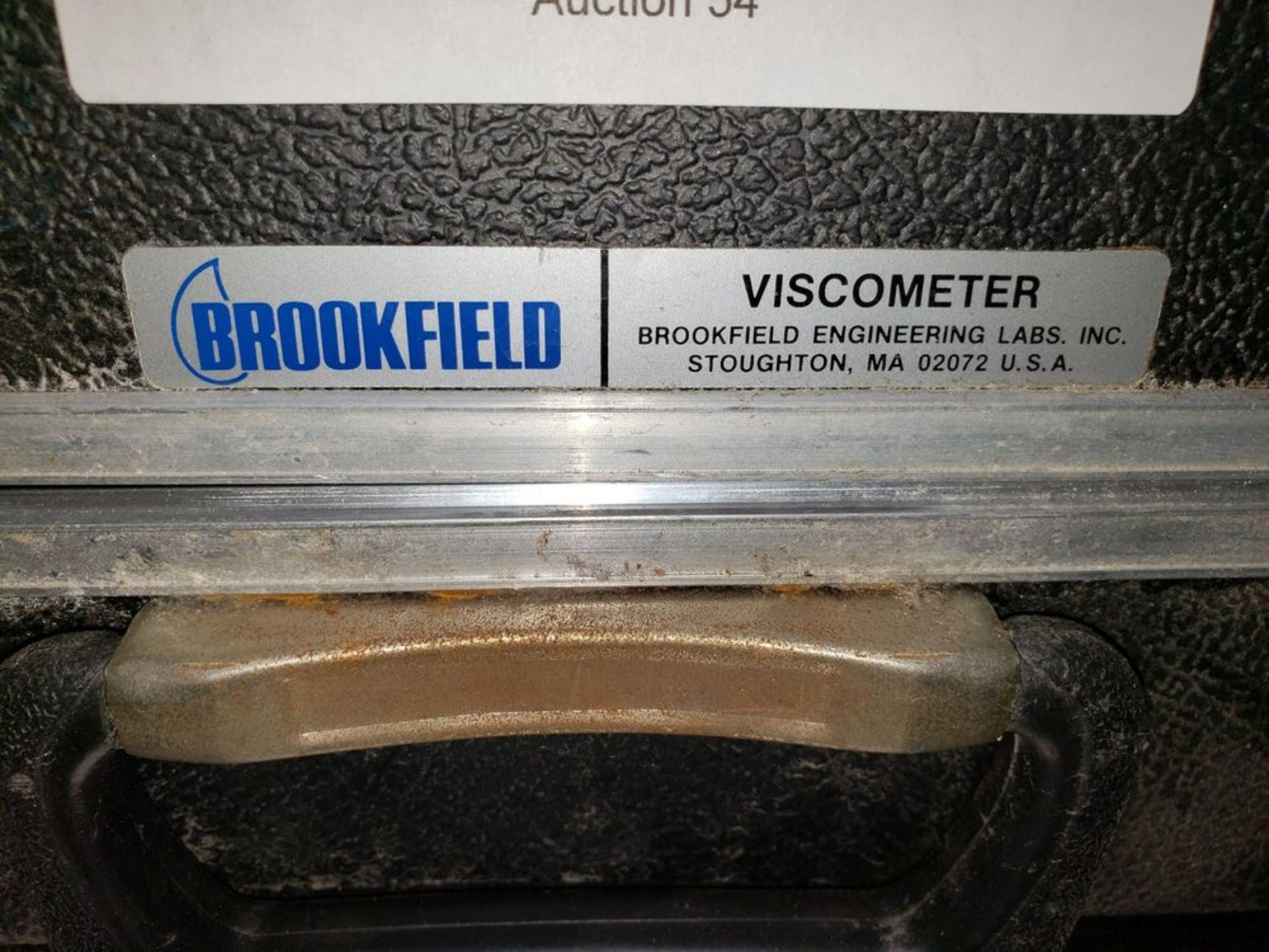 Brookfield Viscometer model DV1, no stand, in case. - Image 5 of 10