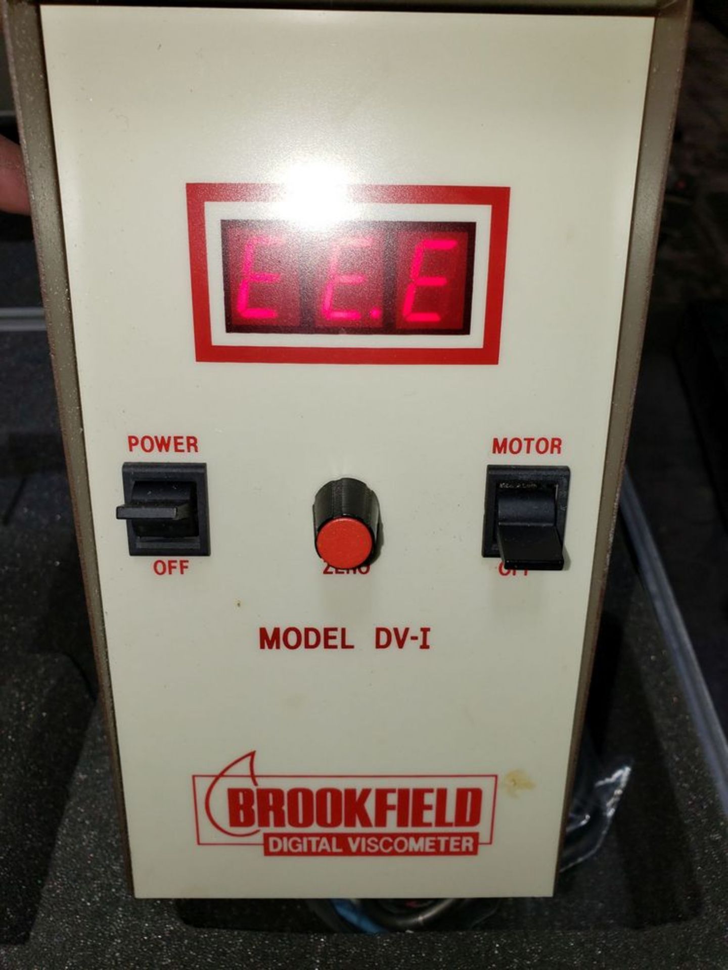 Brookfield Viscometer model DV1, no stand, in case. - Image 9 of 10