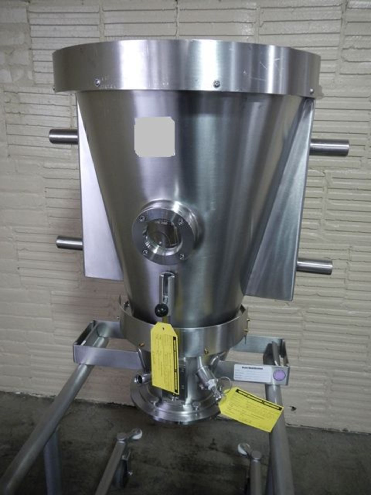 Glatt WST 15 UDH spray granulation chamber stainless steel construction - Image 4 of 5