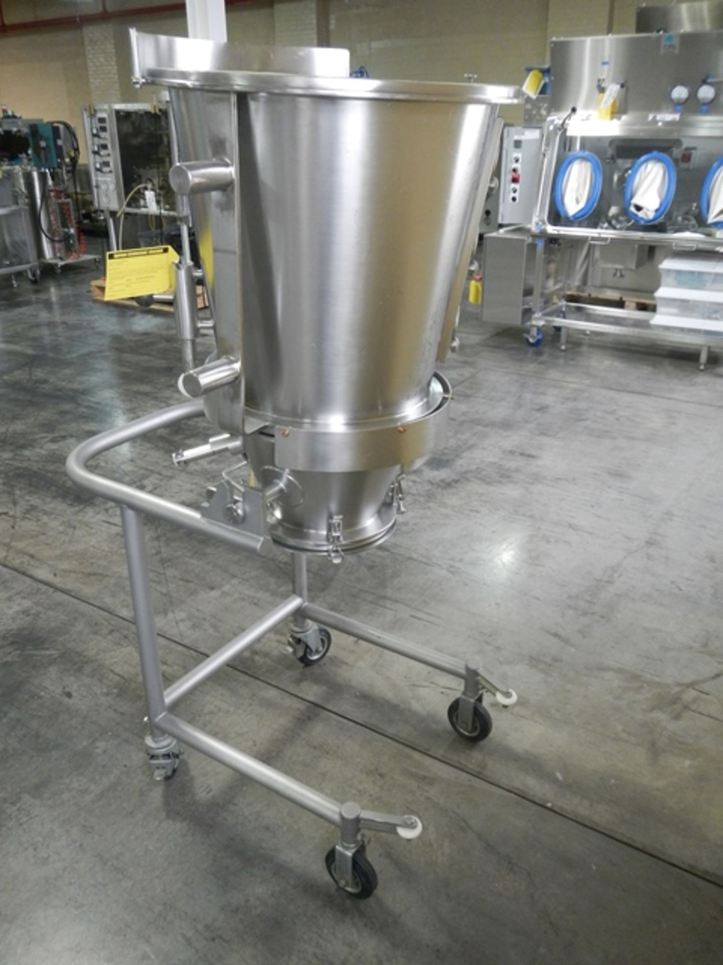 Glatt WST 15 UDH spray granulation chamber stainless steel construction - Image 2 of 5