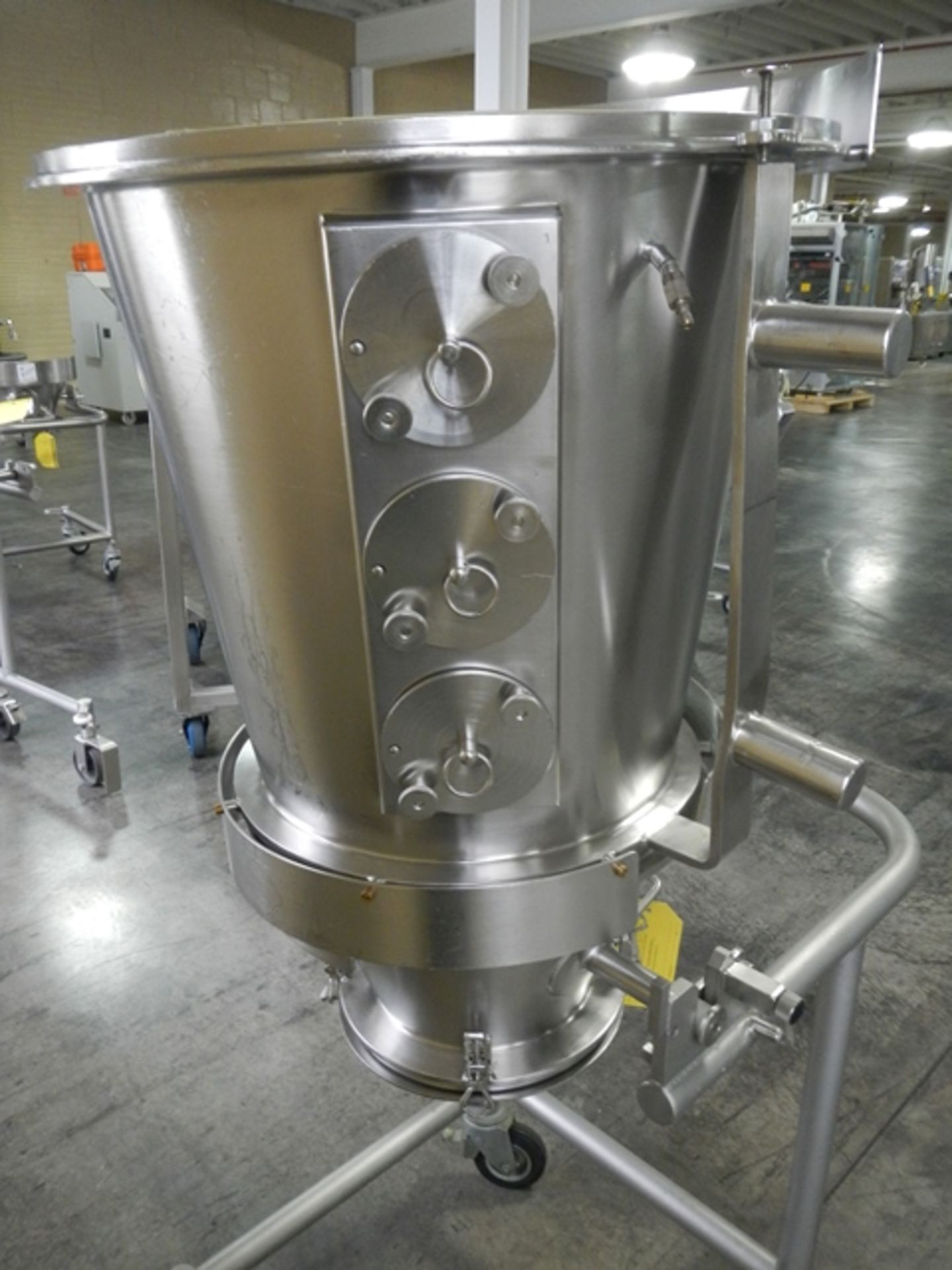 Glatt WST 15 UDH spray granulation chamber stainless steel construction - Image 4 of 5