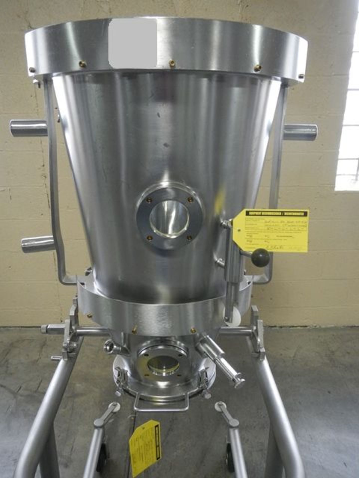 Glatt WST 15 UDH spray granulation chamber stainless steel construction - Image 3 of 5