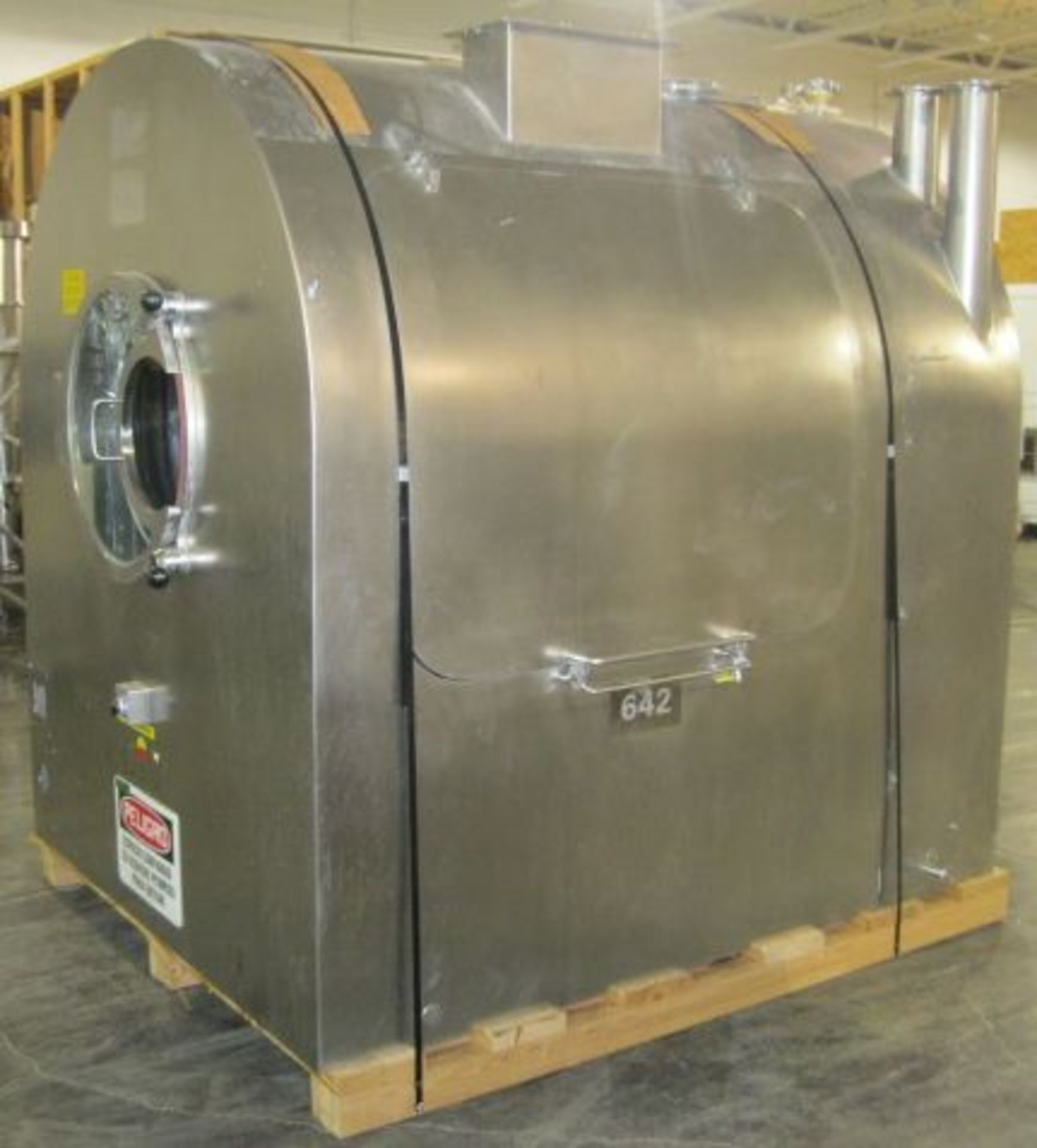 48" Glatt coating pan, type GC-X-1250, stainless steel construction - Image 2 of 20