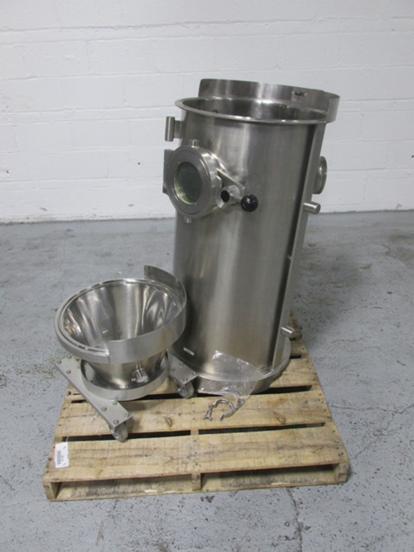 Glatt GPCG5 pieces, consisting of (1) bowl and (1) expansion chamber