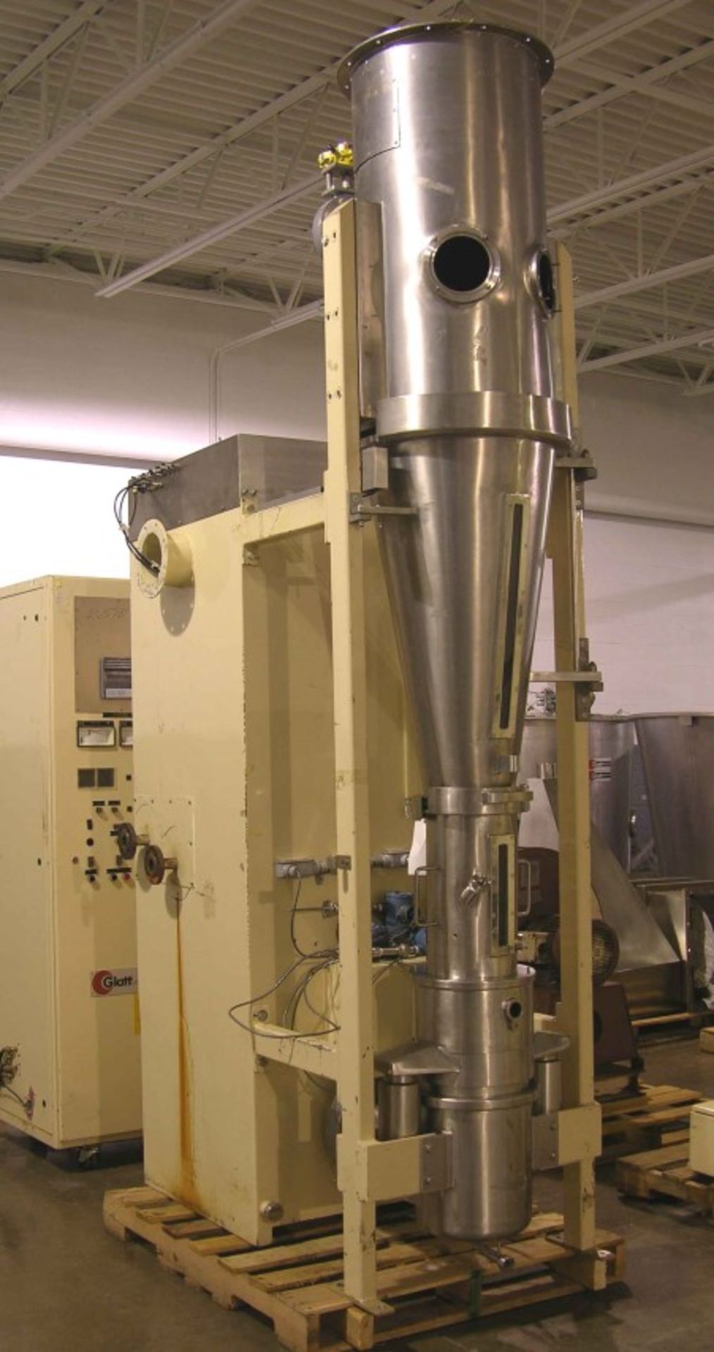 Glatt GPCG 5 fluid bed dryer / granulator stainless steel construction - Image 2 of 7