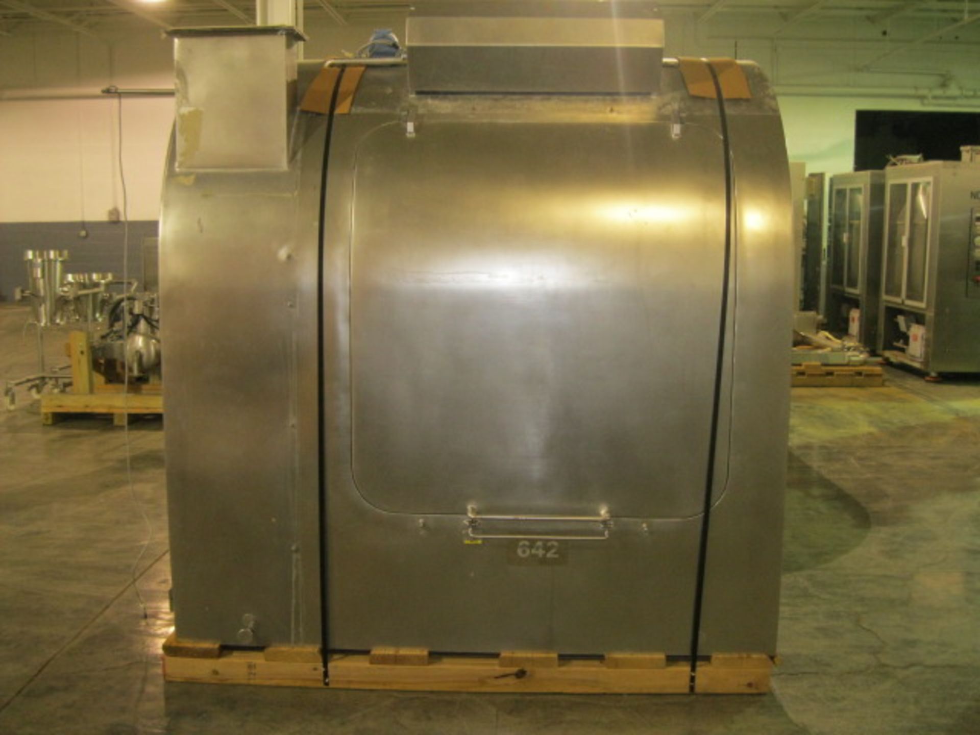 48" Glatt coating pan, type GC-X-1250, stainless steel construction - Image 3 of 20