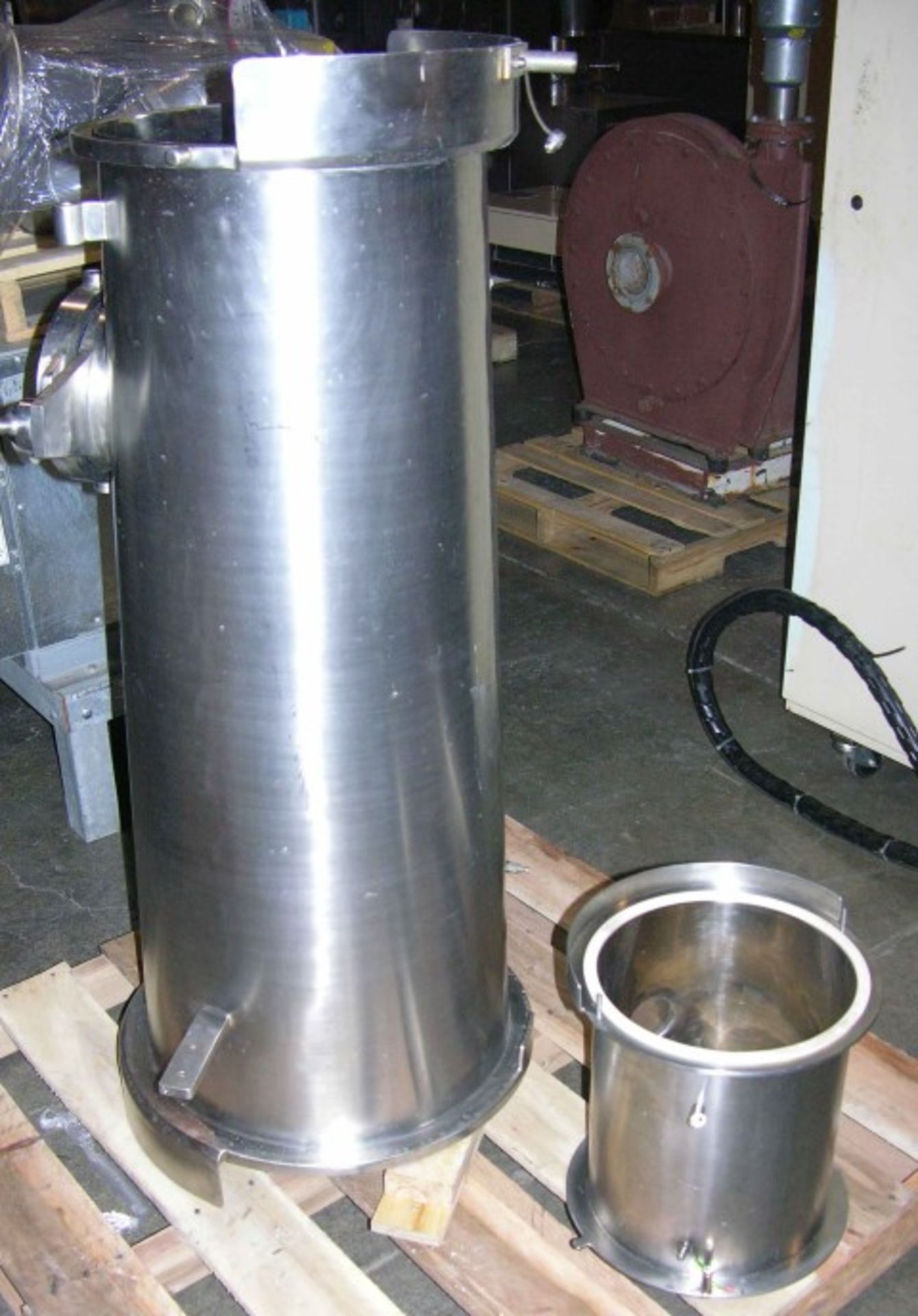 Glatt GPCG 5 fluid bed dryer / granulator stainless steel construction - Image 5 of 7