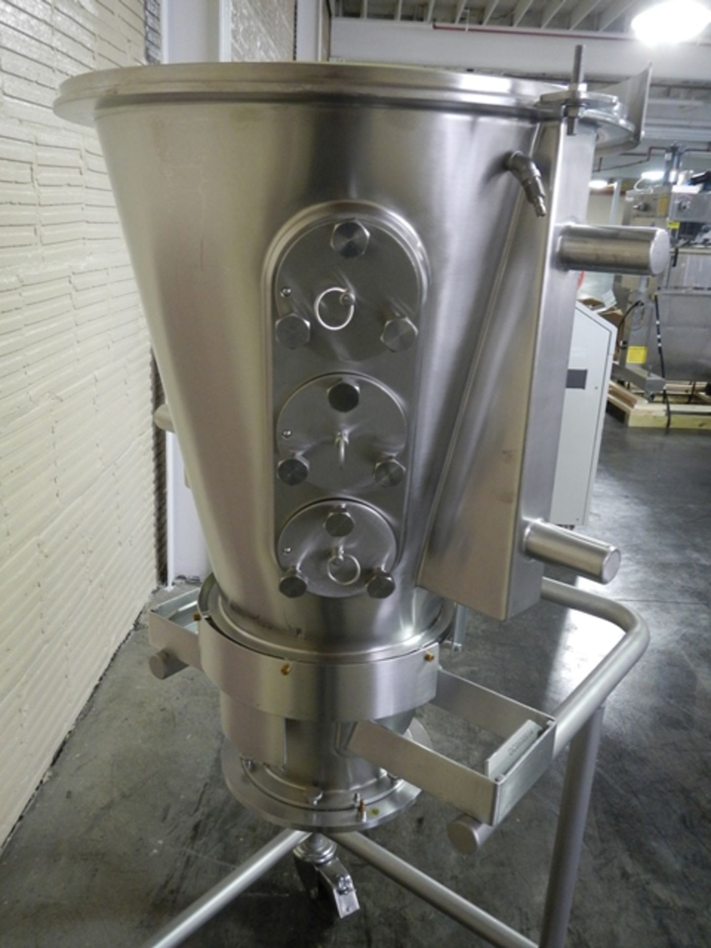 Glatt WST 15 UDH spray granulation chamber stainless steel construction - Image 5 of 5