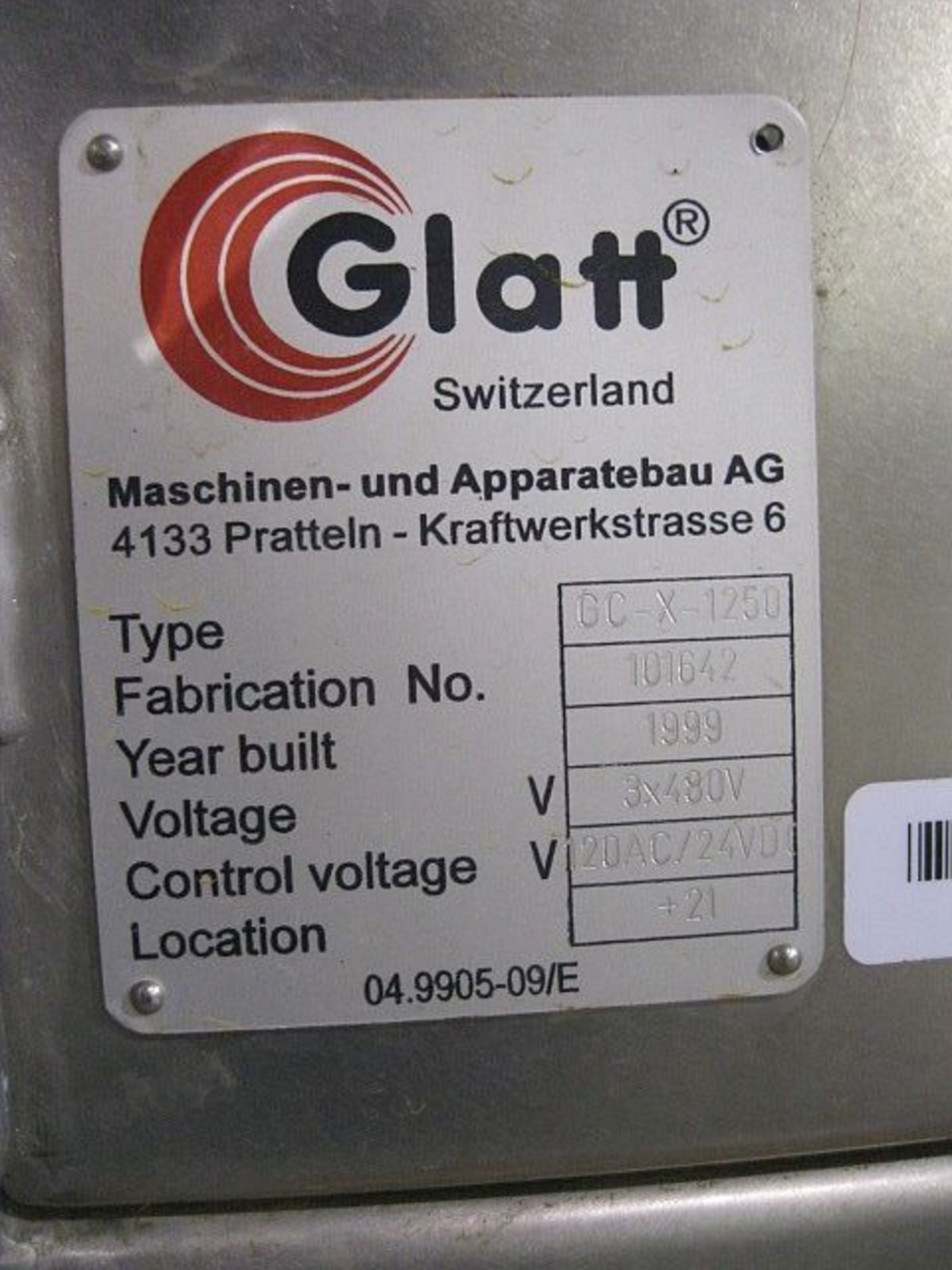 48" Glatt coating pan, type GC-X-1250, stainless steel construction - Image 20 of 20
