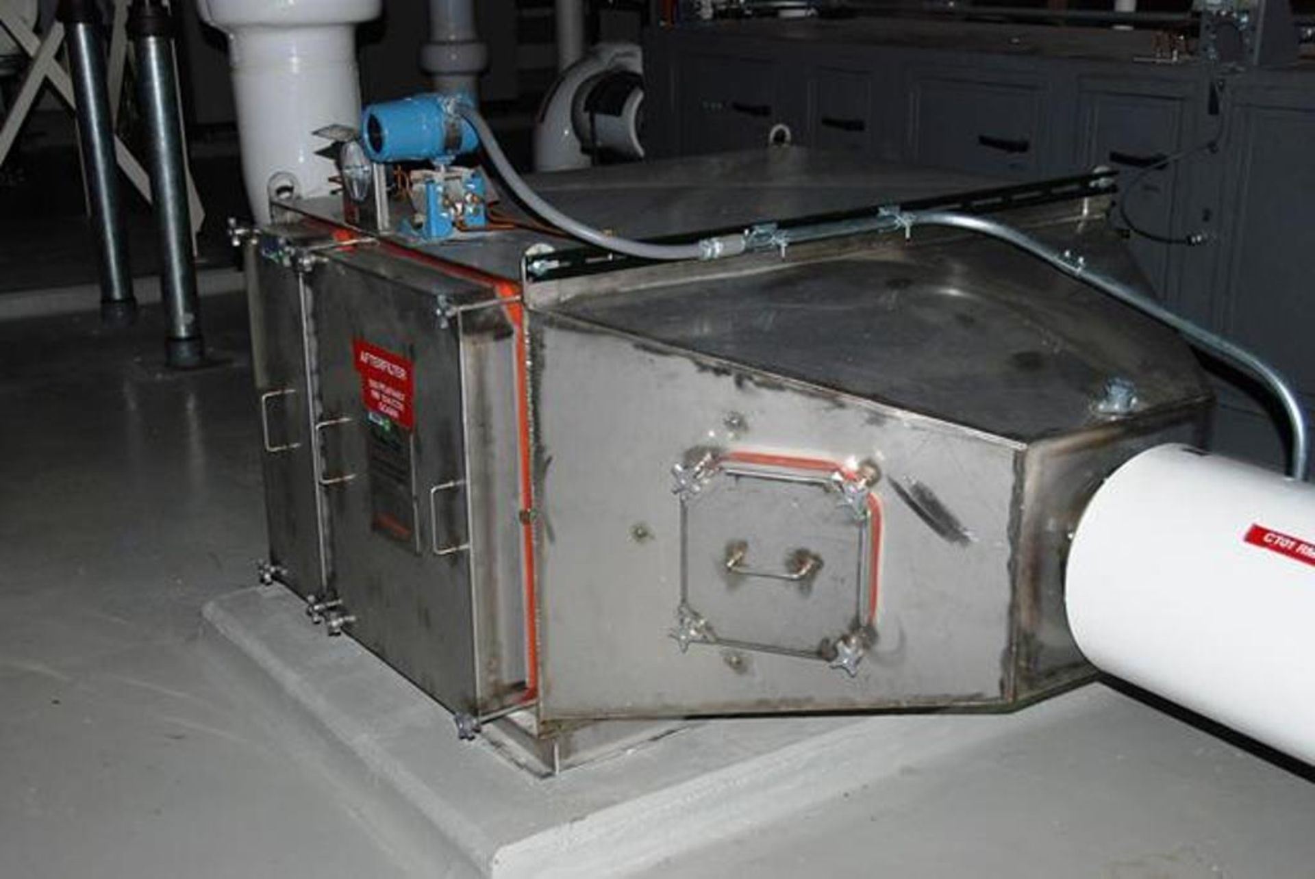 800 mm(31") Glatt coating pan, model GCA-800EX, stainless steel - Image 7 of 13