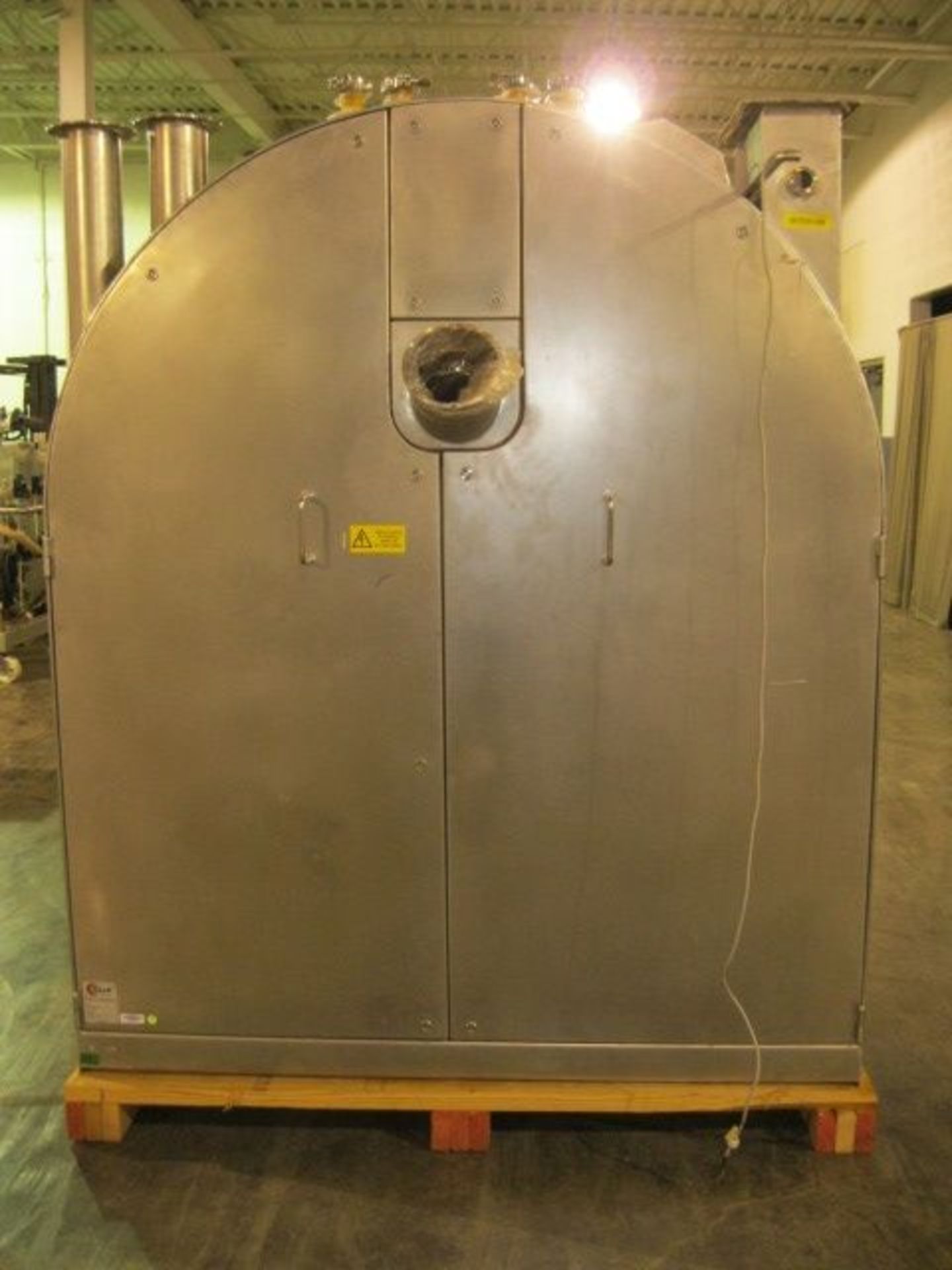 48" Glatt coating pan, type GC-X-1250, stainless steel construction - Image 4 of 20