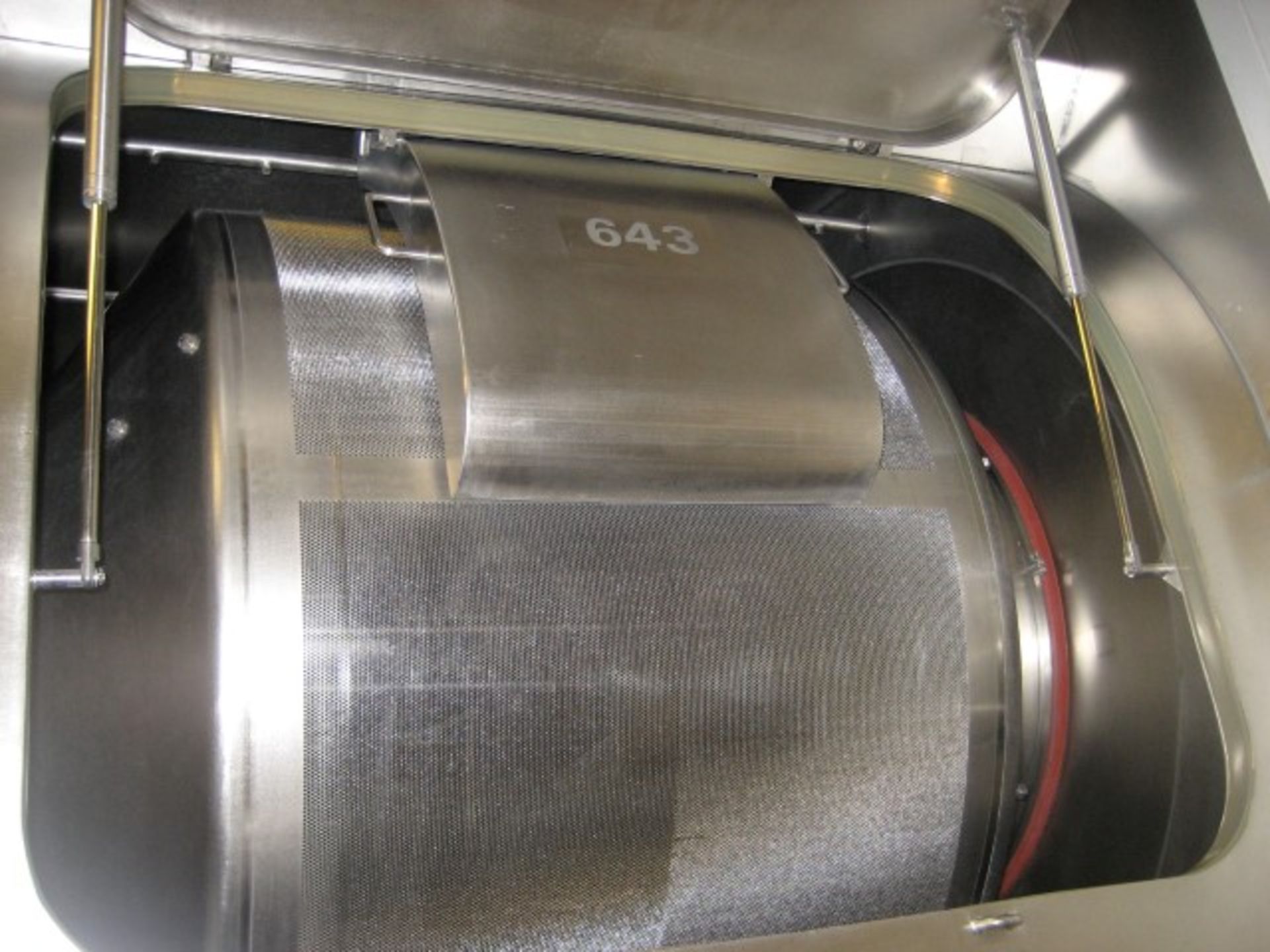 48" Glatt coating pan, type GC-X-1250, stainless steel construction - Image 3 of 6