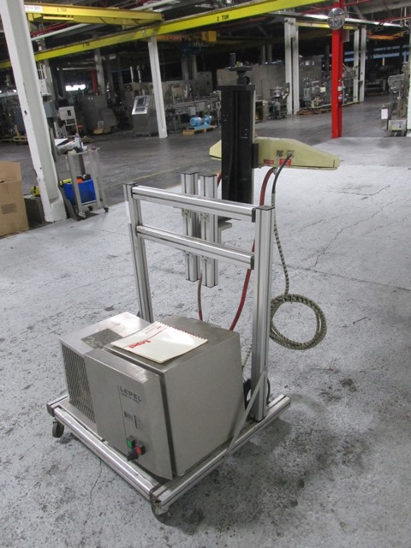 Lepel induction sealer, type Lepak, model TR-1000A, 115 volt on stand - Image 4 of 10