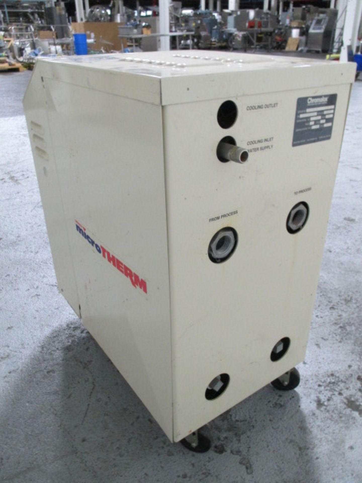 4.5 kW Microtherm thermal control unit, catalog # CMX-250-4C, closed loop, 480 volts, 3 phase with - Image 2 of 5