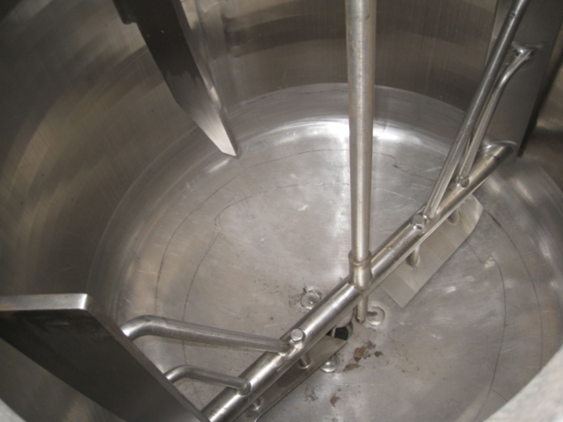 1750 Liter (462 gallon) Cherry-Burrell reactor, 316L stainless steel construction - Image 5 of 7