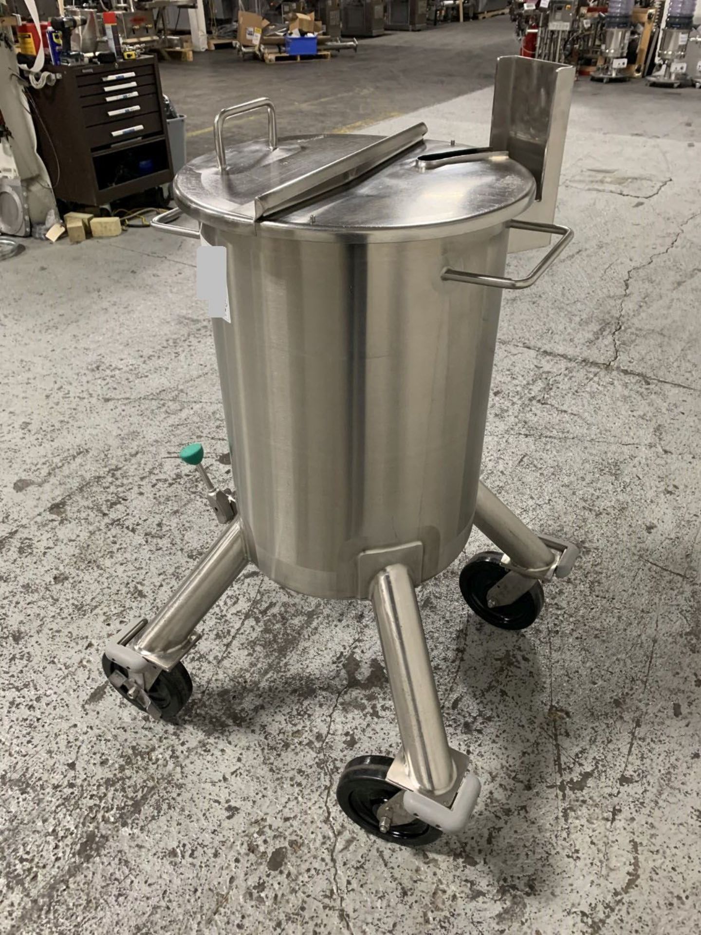 20 gallon Walker tank, 316L stainless steel construction - Image 2 of 7