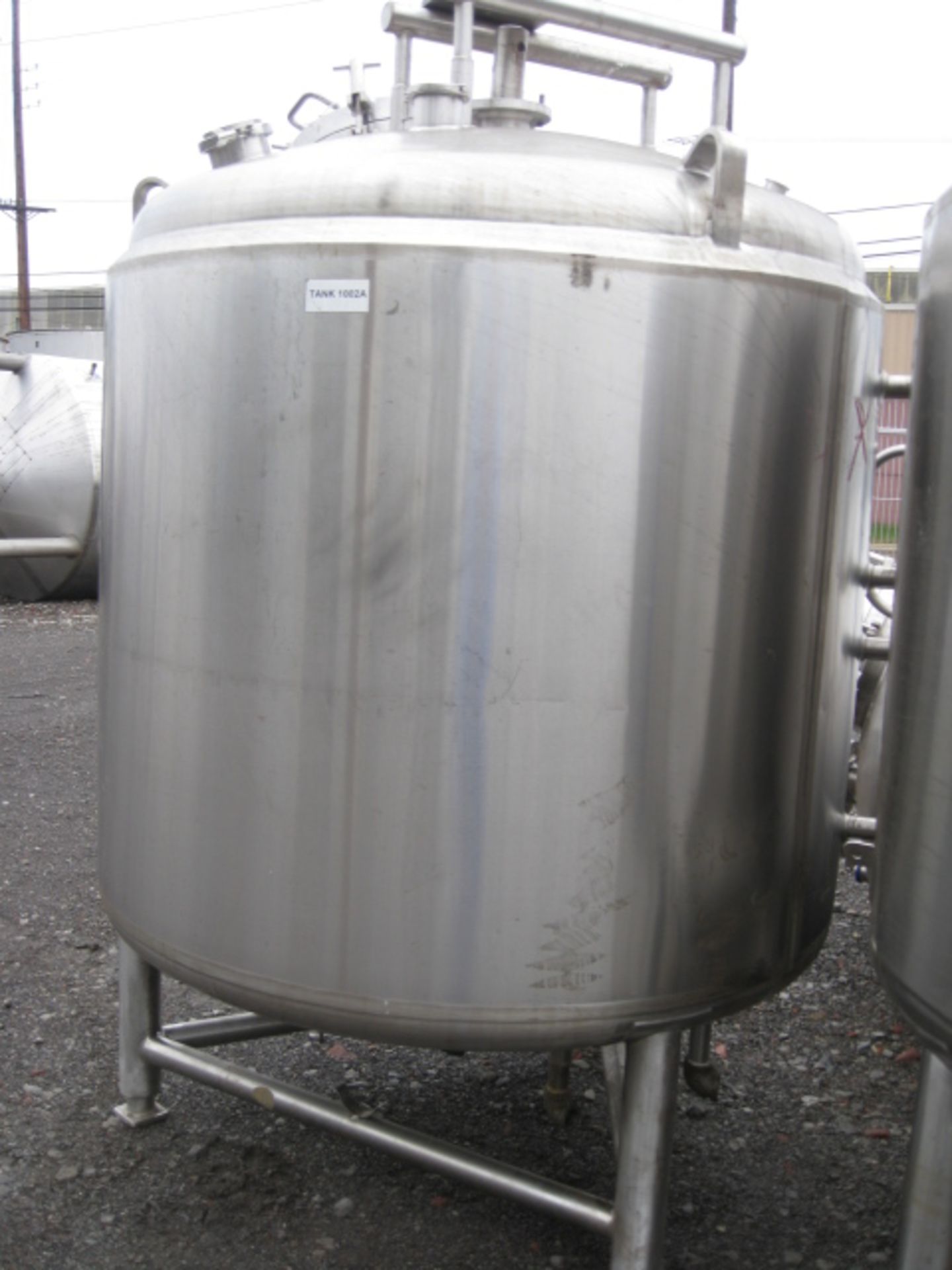 1750 Liter (462 gallon) Cherry-Burrell reactor, 316L stainless steel construction - Image 2 of 7