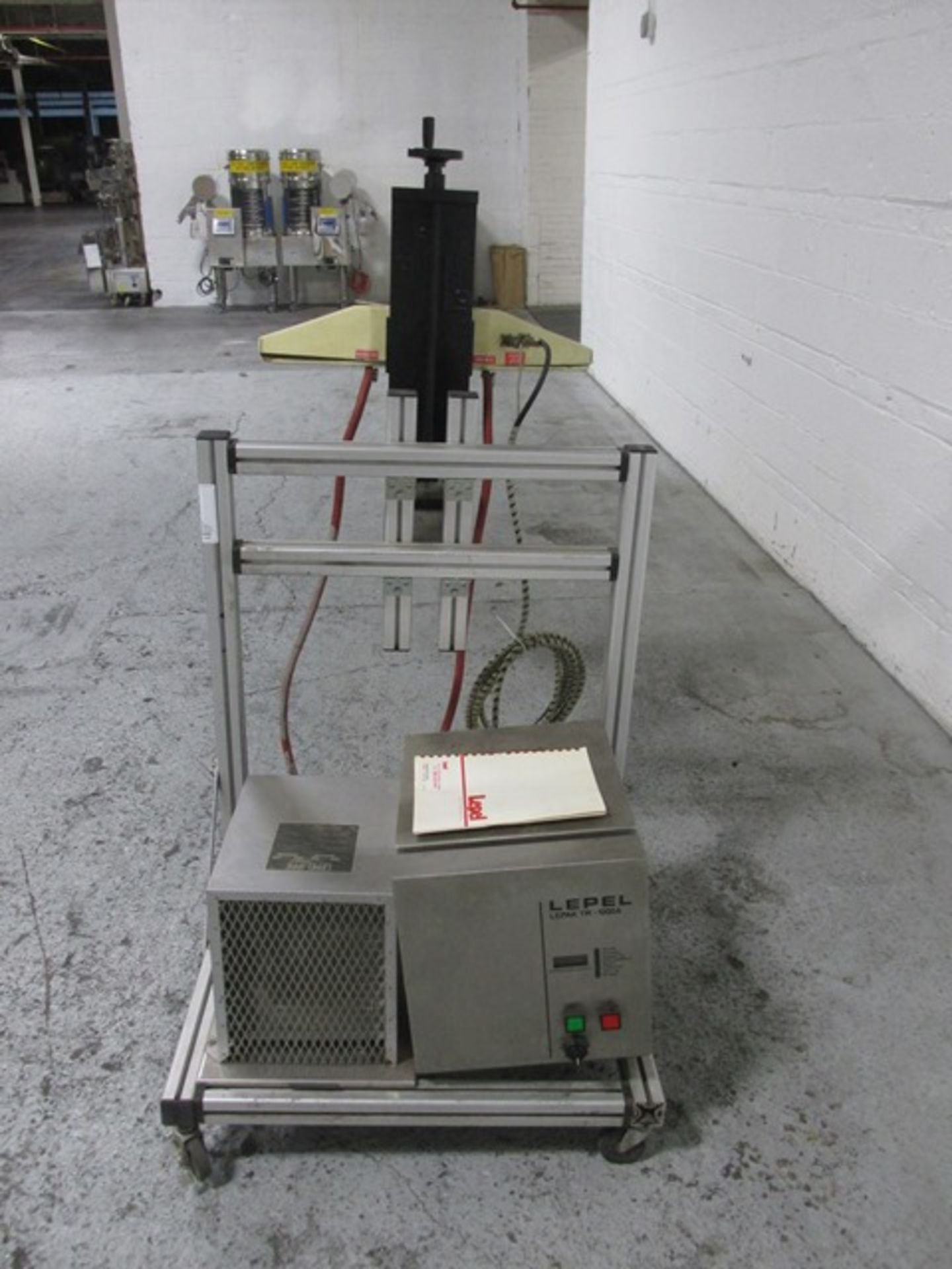 Lepel induction sealer, type Lepak, model TR-1000A, 115 volt on stand - Image 3 of 10