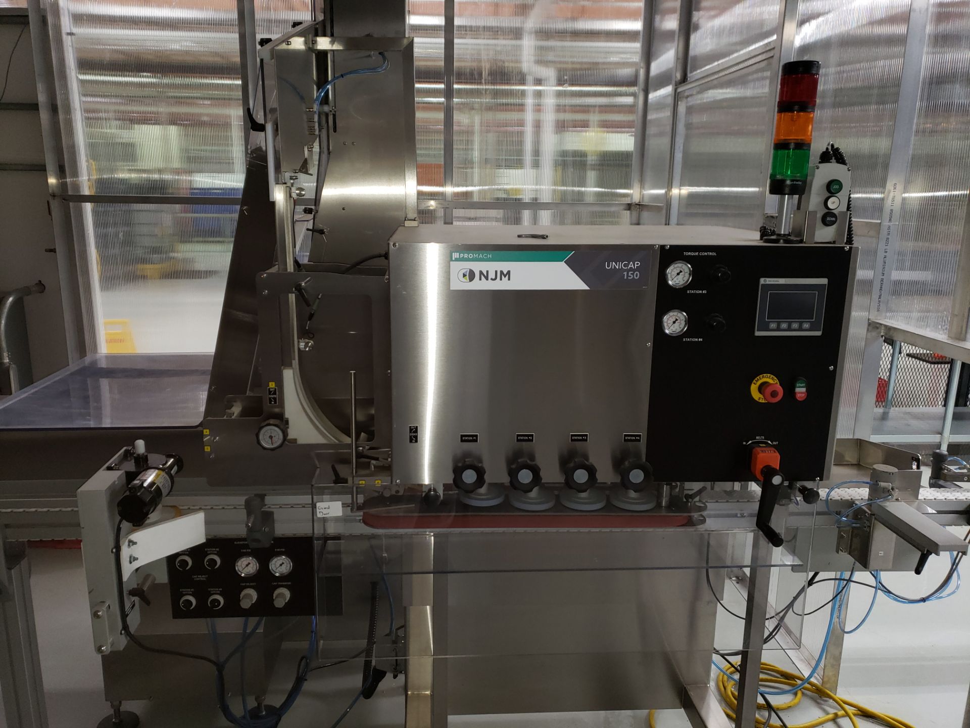 Paxiom Packaging Line formely used for packaging Dry Cannabis Flower. Line consists of the following - Image 45 of 96