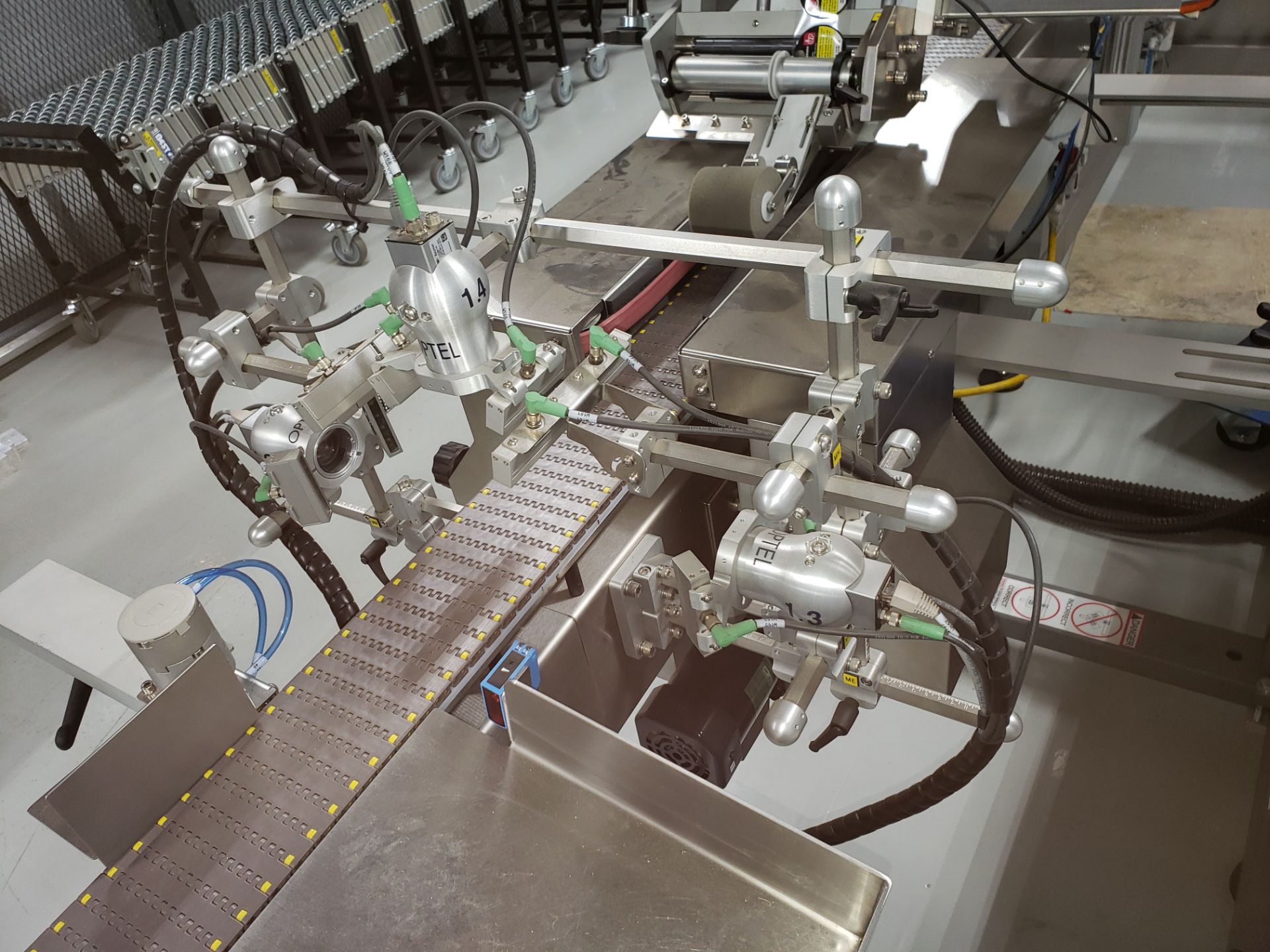 Paxiom Packaging Line formely used for packaging Dry Cannabis Flower. Line consists of the following - Image 90 of 96