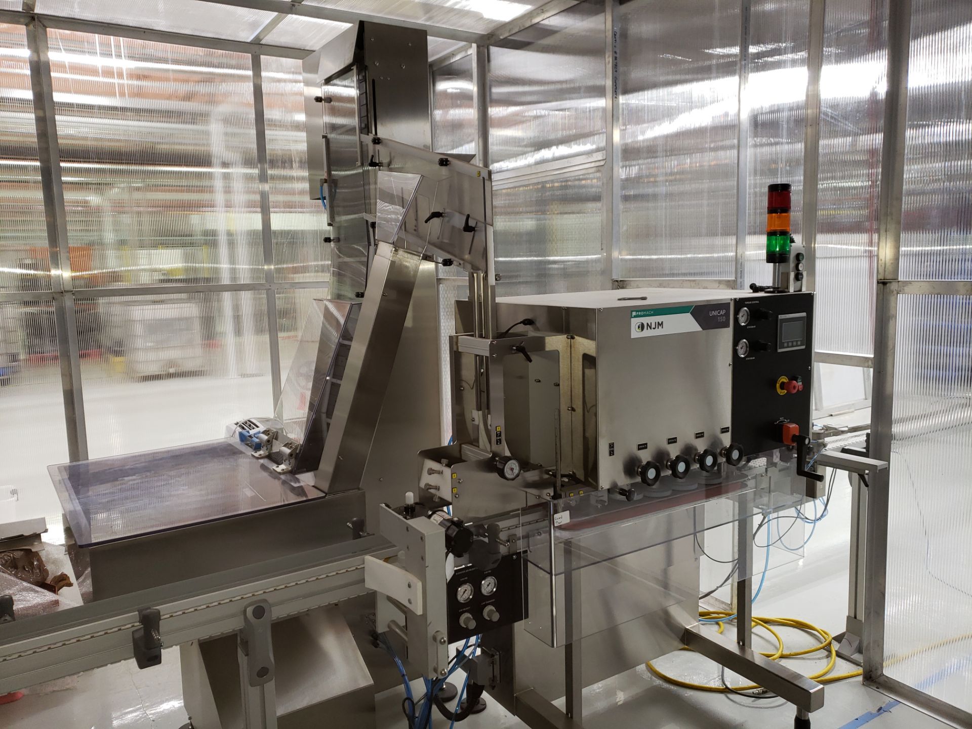 Paxiom Packaging Line formely used for packaging Dry Cannabis Flower. Line consists of the following - Image 44 of 96