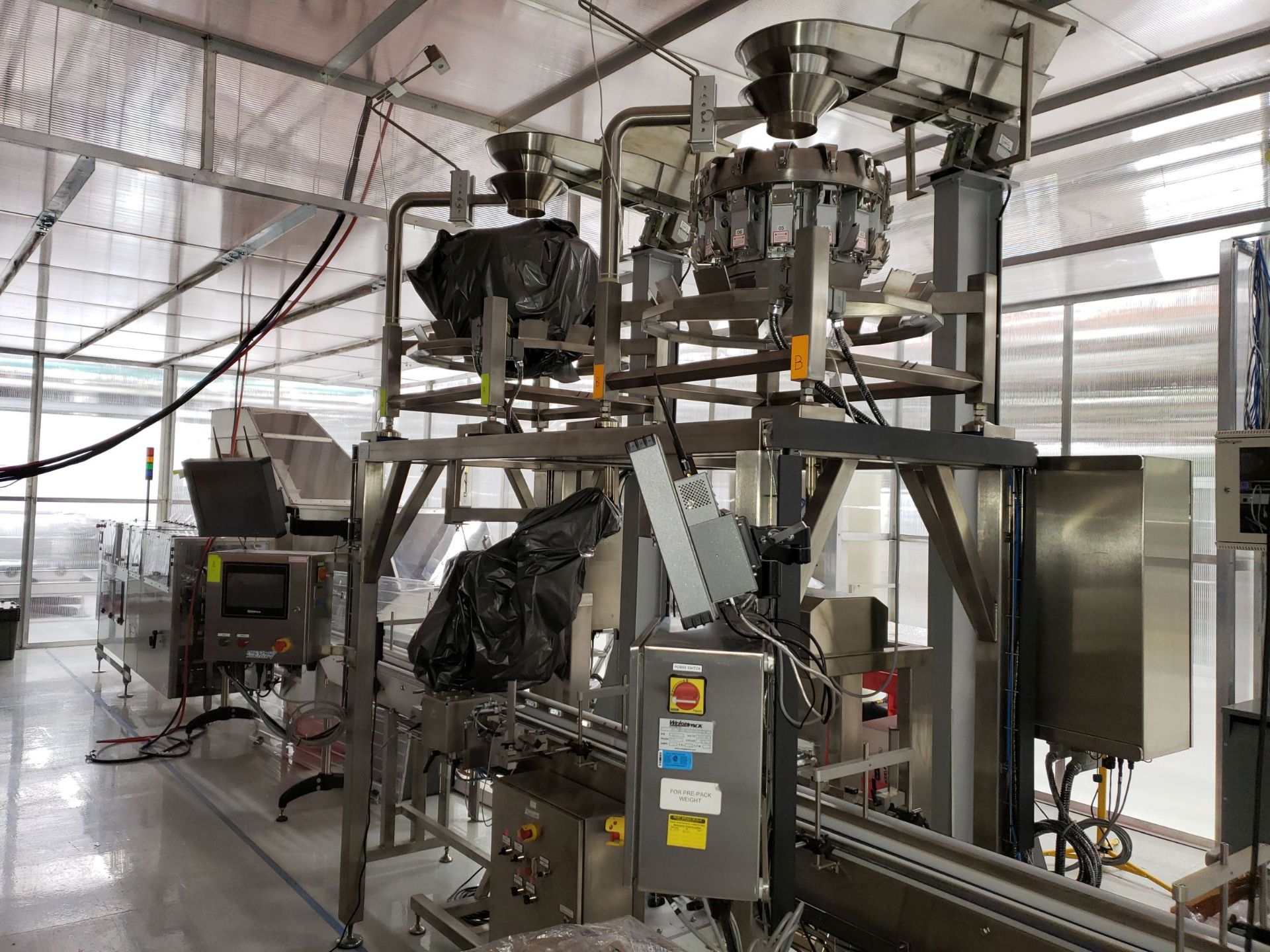 Paxiom Packaging Line formely used for packaging Dry Cannabis Flower. Line consists of the following - Image 35 of 96