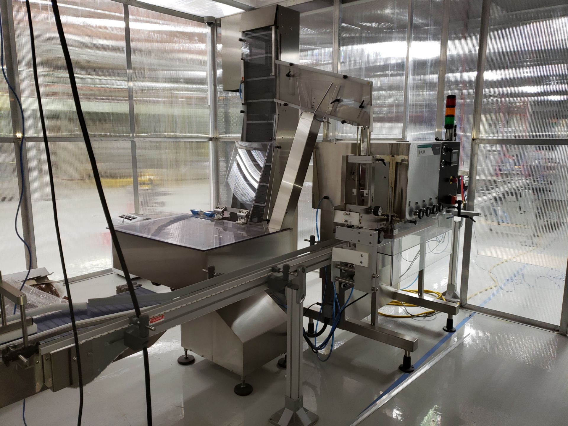 Paxiom Packaging Line formely used for packaging Dry Cannabis Flower. Line consists of the following - Image 43 of 96