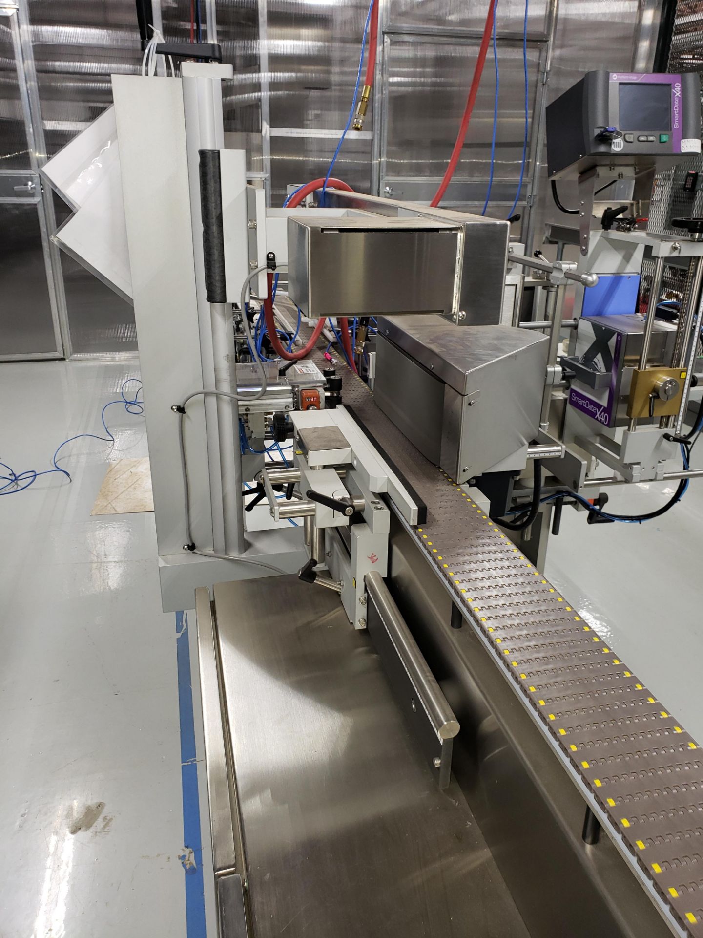 Paxiom Packaging Line formely used for packaging Dry Cannabis Flower. Line consists of the following - Image 70 of 96
