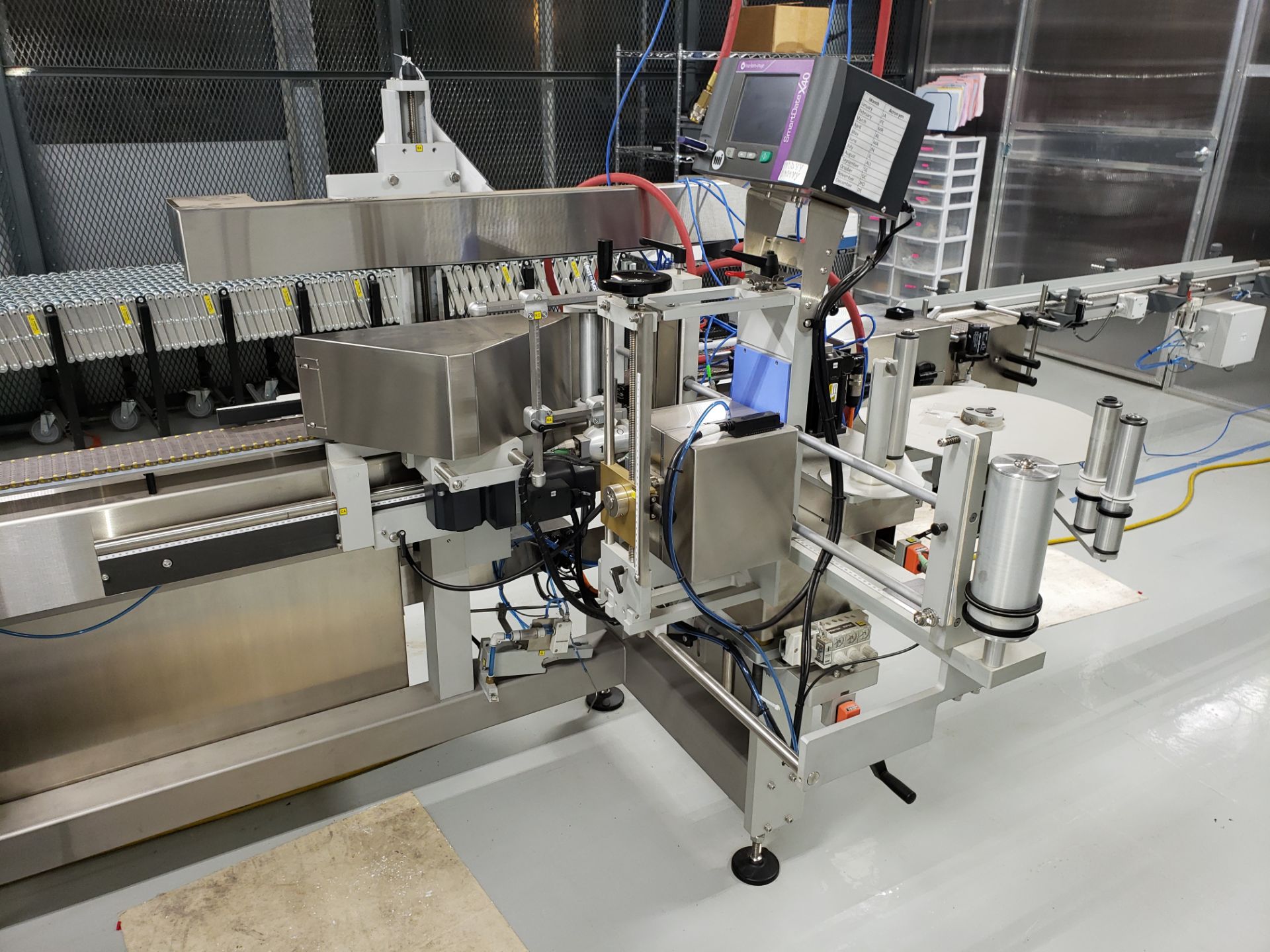 Paxiom Packaging Line formely used for packaging Dry Cannabis Flower. Line consists of the following - Image 74 of 96