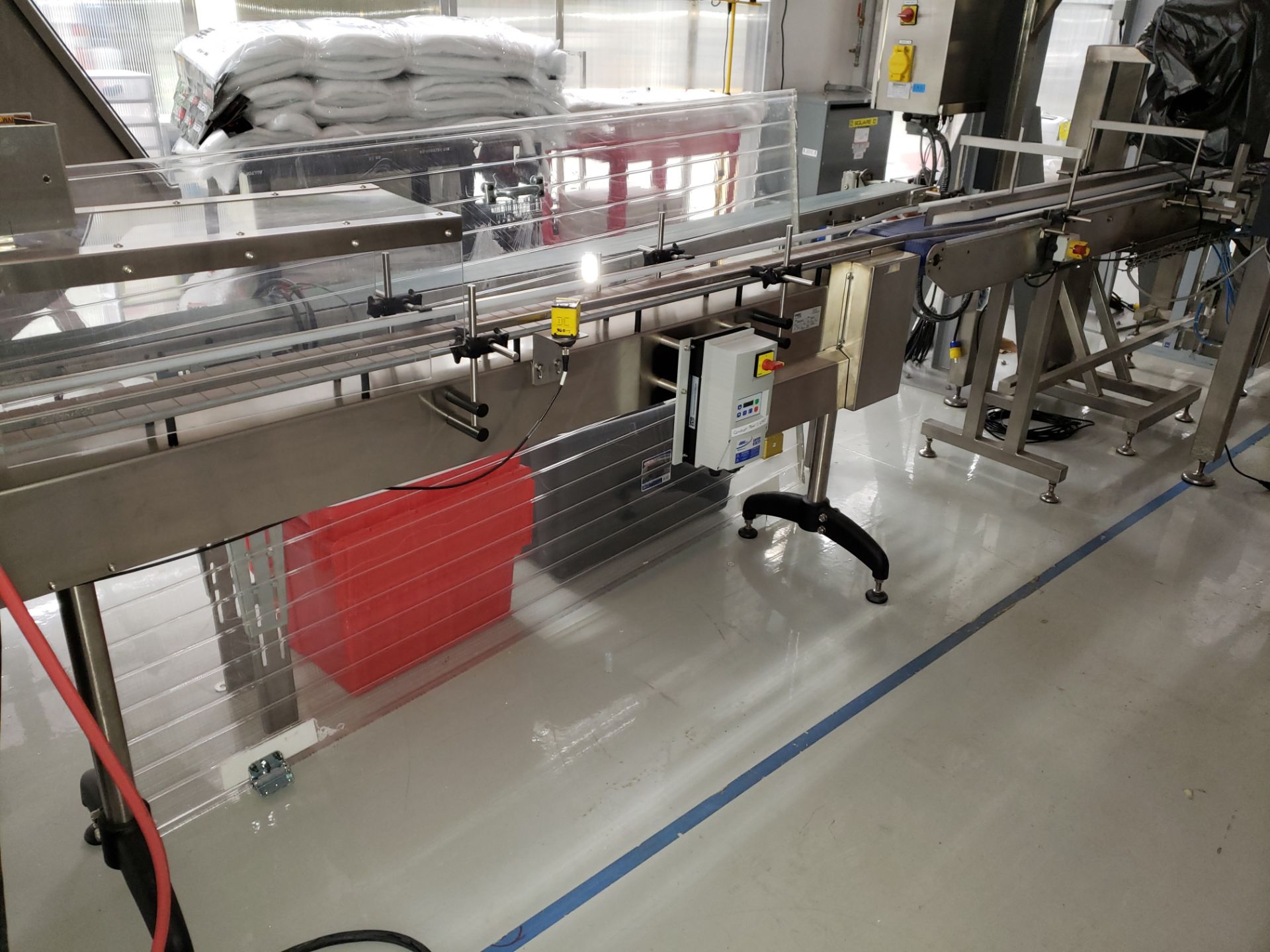 Paxiom Packaging Line formely used for packaging Dry Cannabis Flower. Line consists of the following - Image 23 of 96