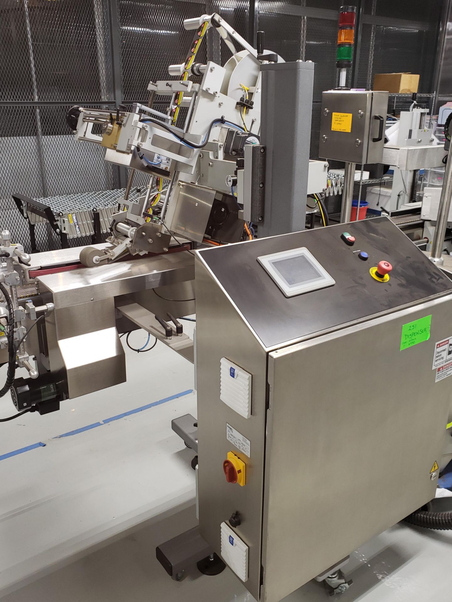 Paxiom Packaging Line formely used for packaging Dry Cannabis Flower. Line consists of the following - Image 83 of 96